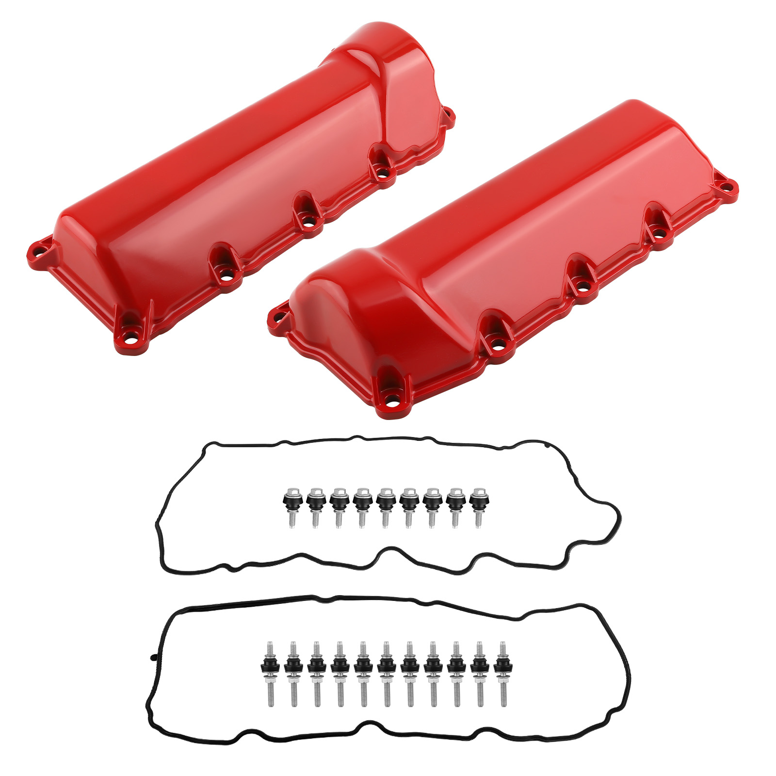 Aluminum Engine Valve Cover w/ Gasket & Bolts for Jeep Liberty 3.7L 2002-2012