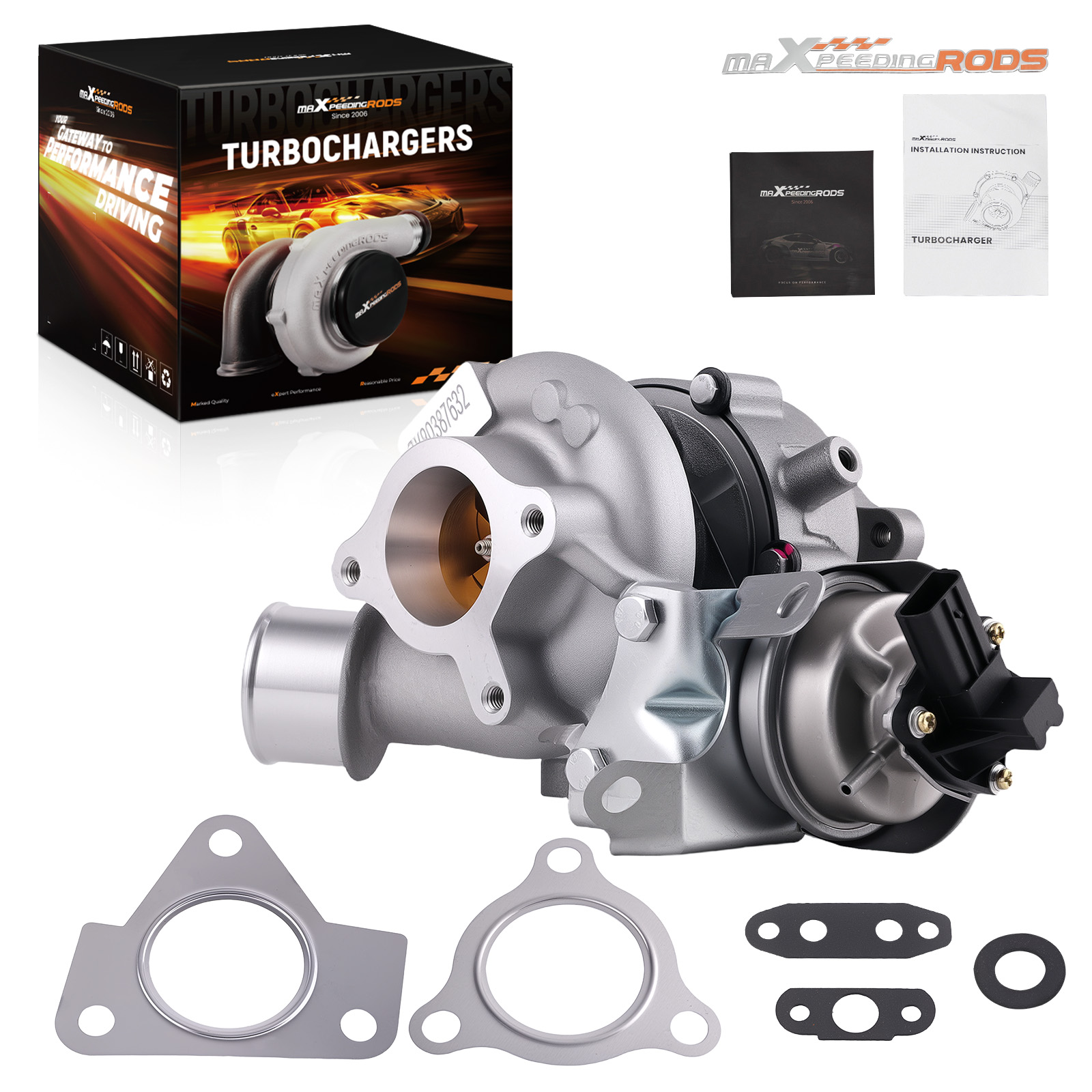 Billet Turbolader für Mitsubishi L200 Triton 2.4D 4N15 49335-01700 Wasserkühlung