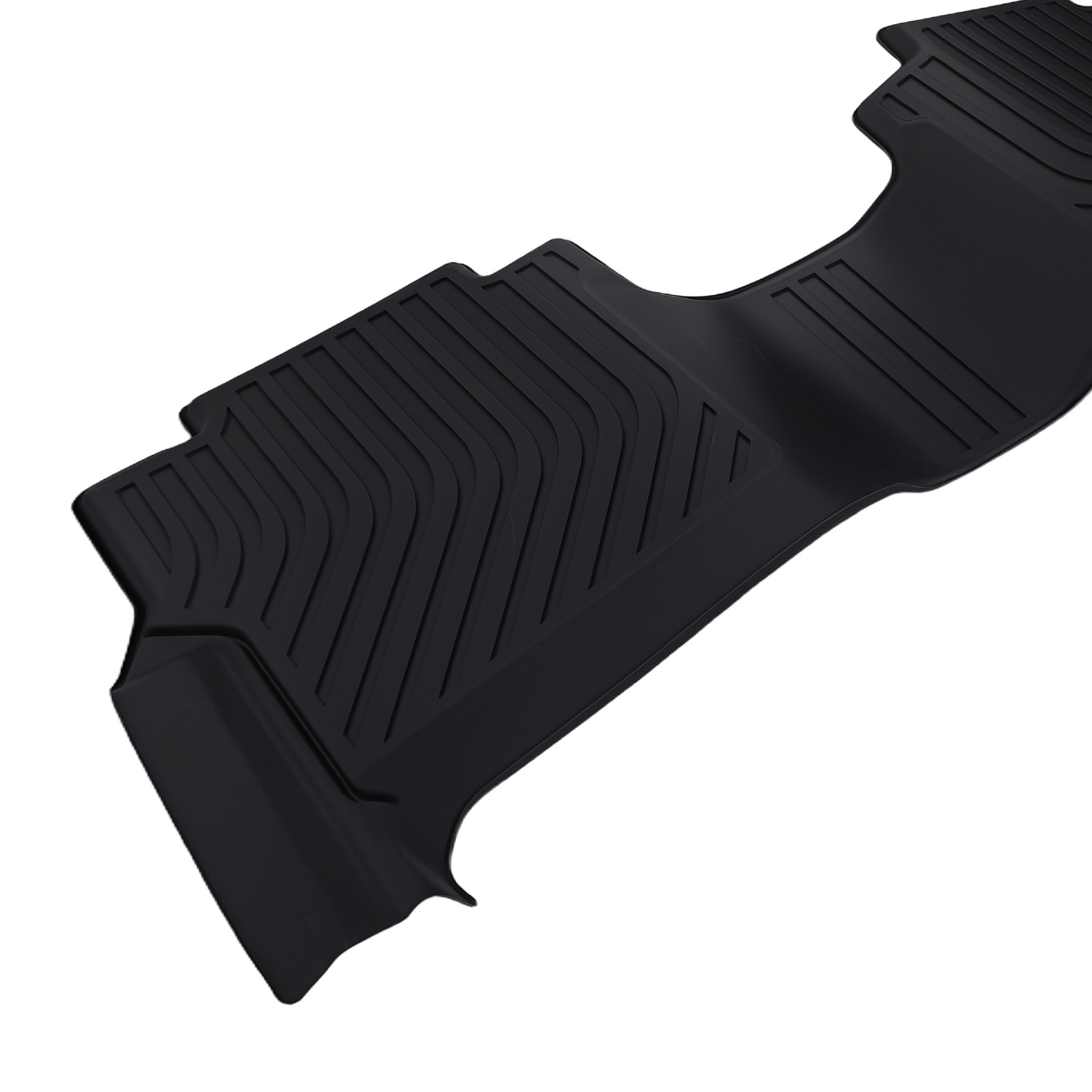 All Weather Black Floor Mats for Nissan Titan XD 2016-2021 TPE Car Carpet