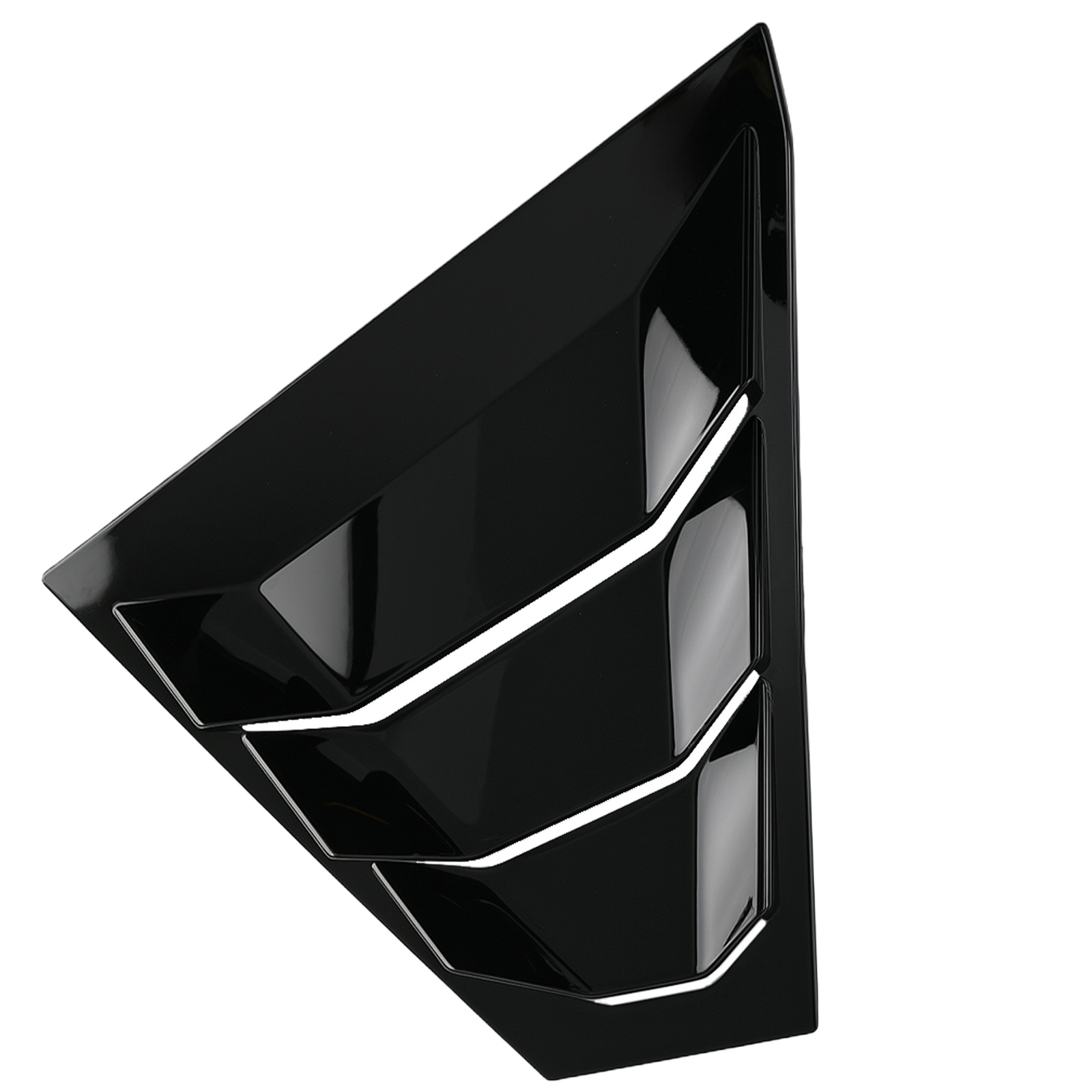 ABS Side Window Louvers Black for Nissan Altima 2019-2023 Gloss Painted