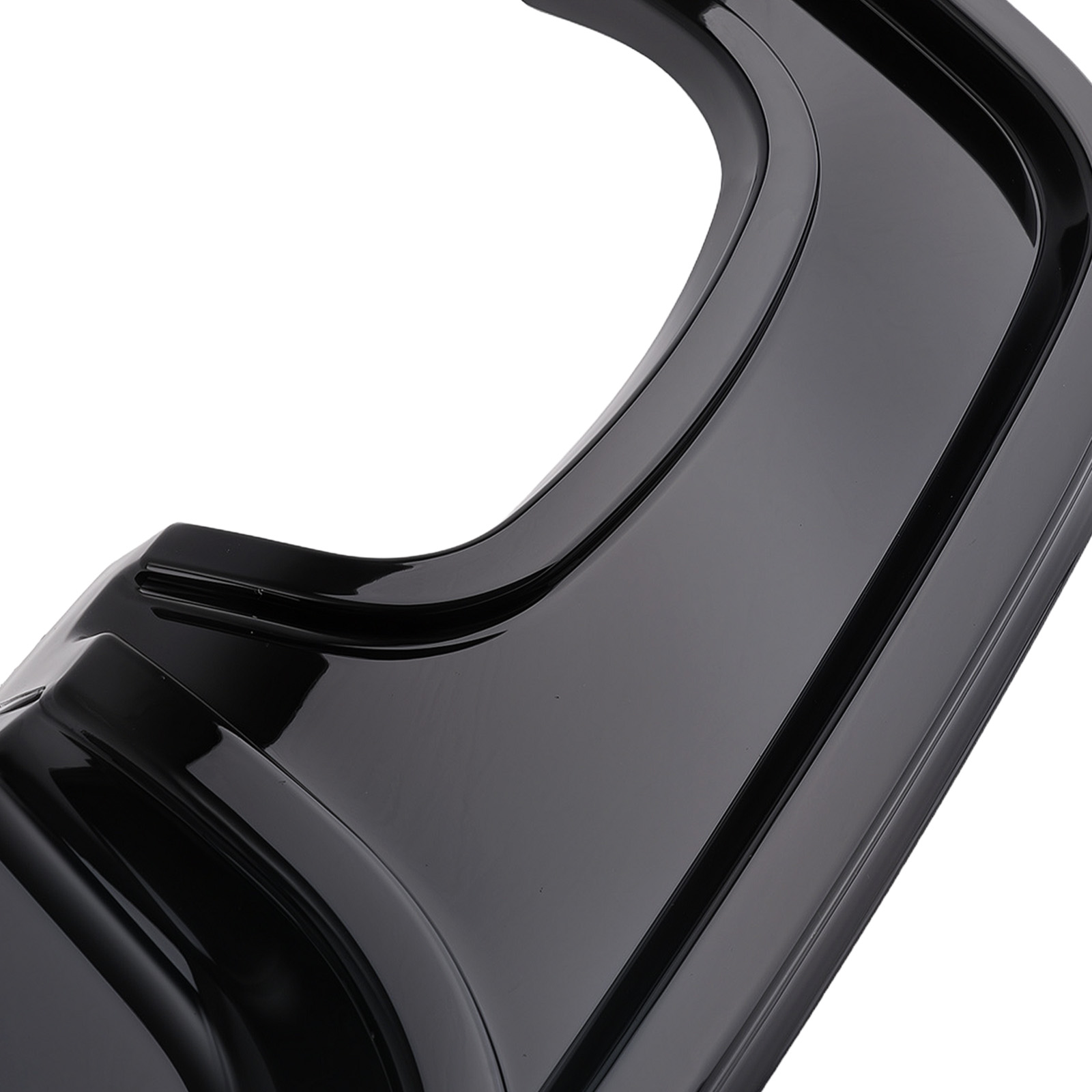 Glossy Blk Rear Kit for BMW E82 125i 135i M Sport 2007-2013 Lower Bumper