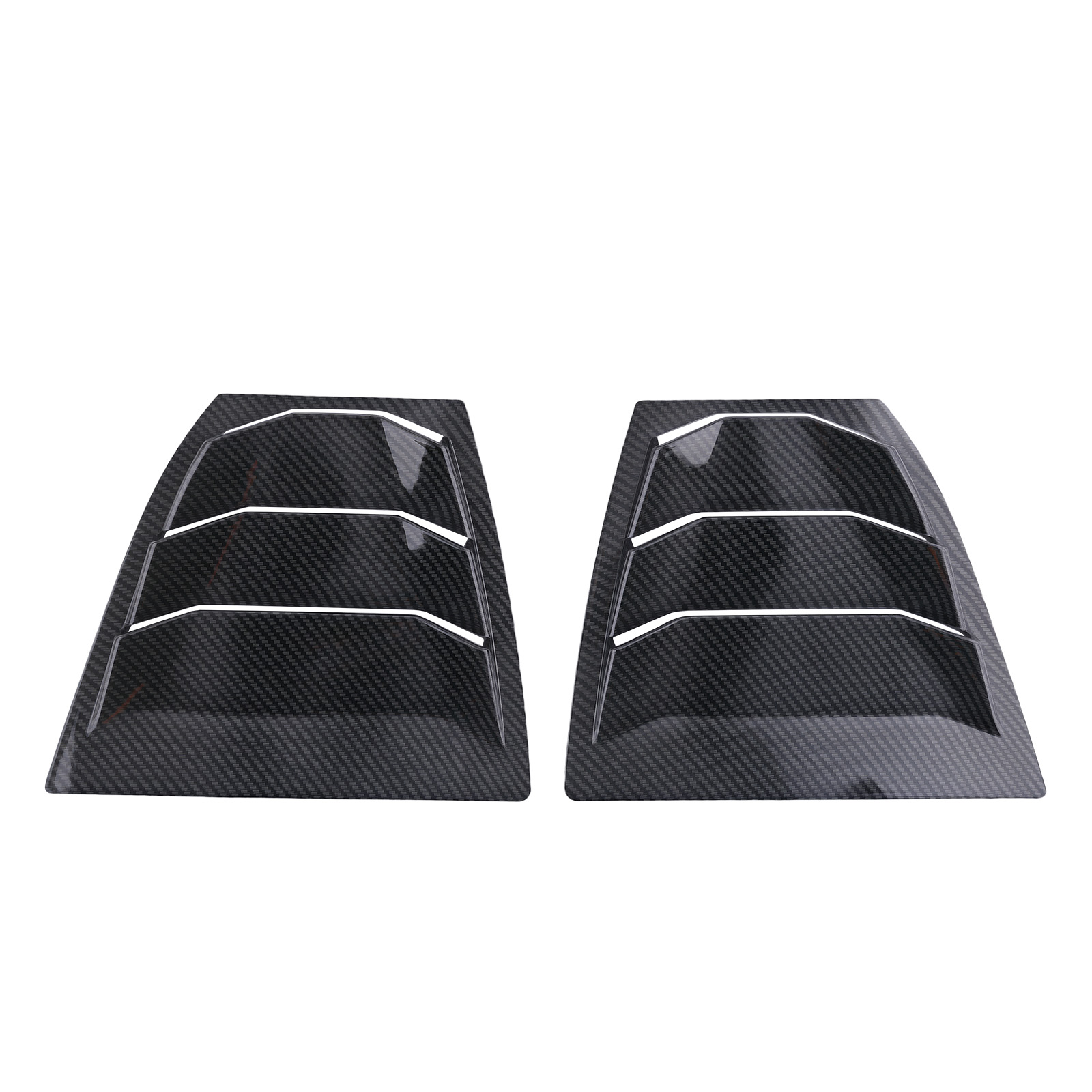 Mazda 3 Axela Side Window Louvers for 2014-2018 Carbon Fiber Look ABS