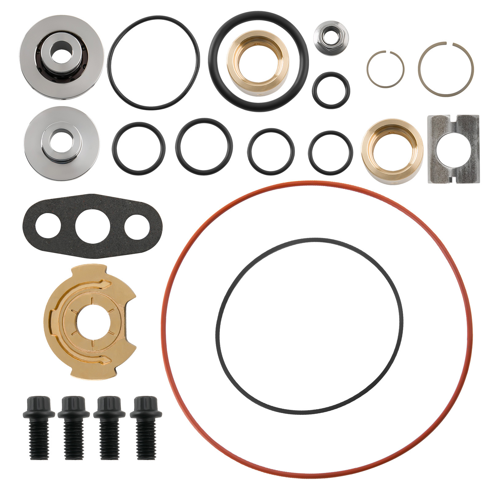 Turbo Rebuild Repair Kit for Ford F250 F350 Powerstroke 6.0 GMC Duramax LLY 6.6L