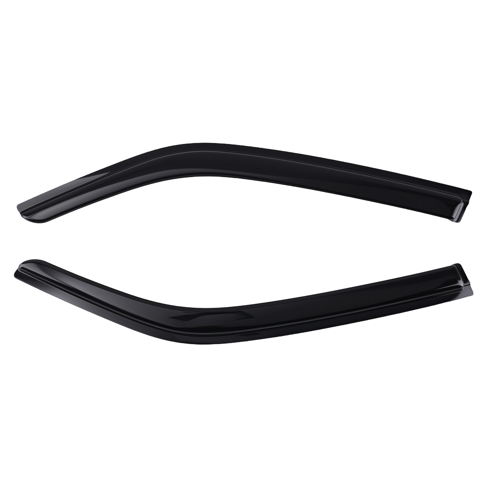 Rain Guard Deflector Window Visor for Chrysler 300 2005-2010 Black 4Pcs Set