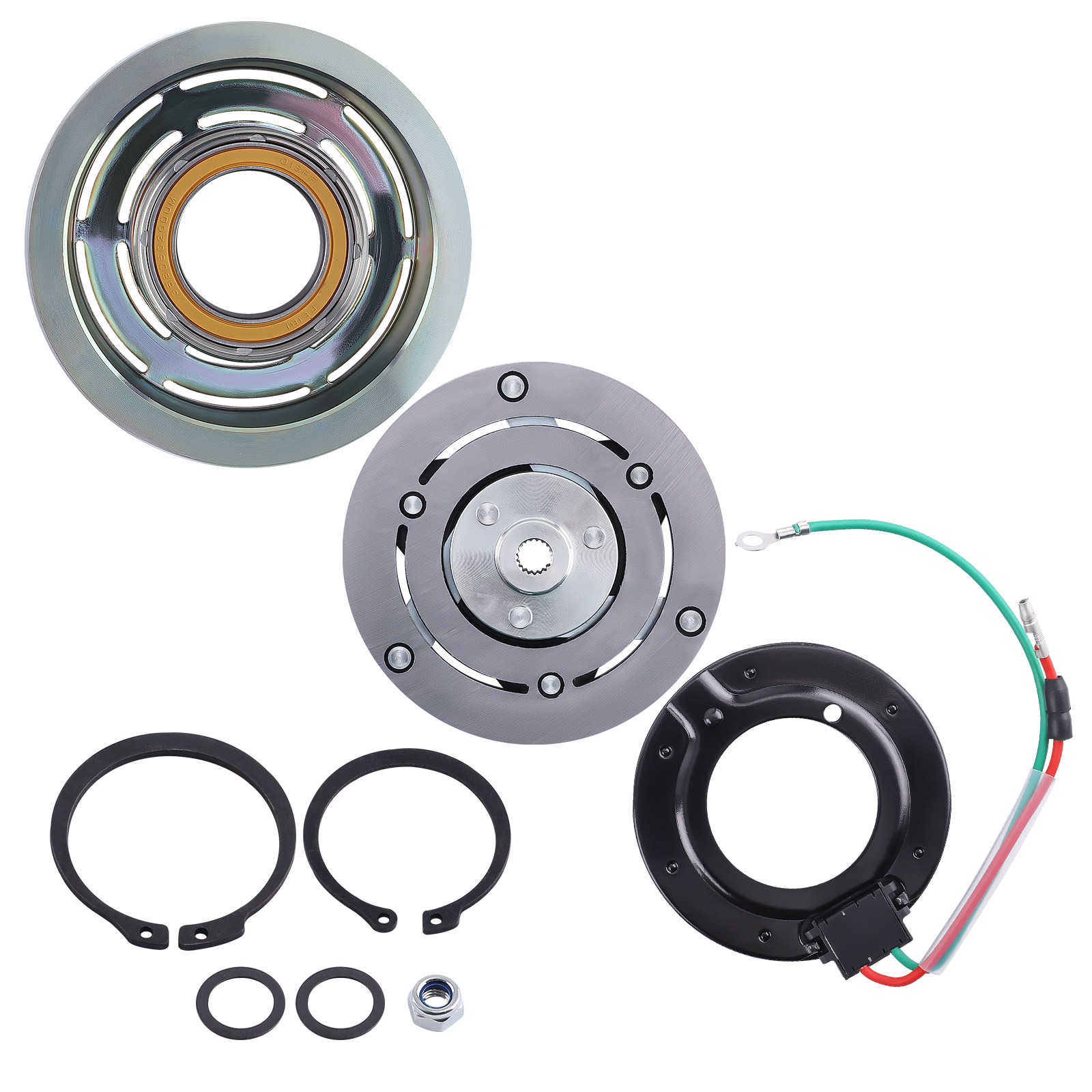 Klimakompressor Magnetkupplung For HONDA Civic VIII FN FD FA 38800RNAA01 TRSE09