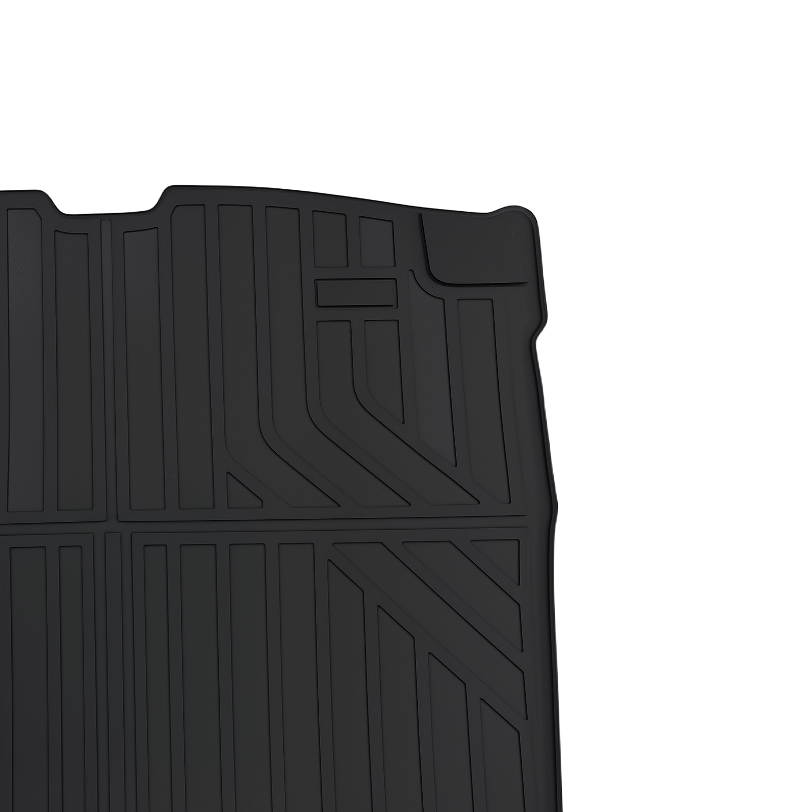 All Weather Boot Mat for Volvo XC60 Mk2 2017-24 Black TPE Cargo Liner Anti-Slip
