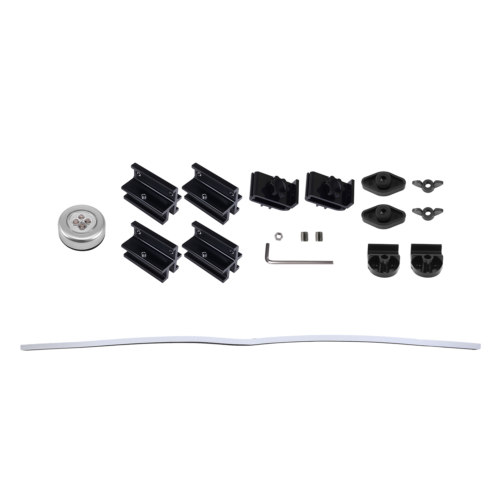 6 ft Bed Soft Tri-Fold Tonneau Cover for Toyota Tacoma 2016-2025  Vinyl Aluminum