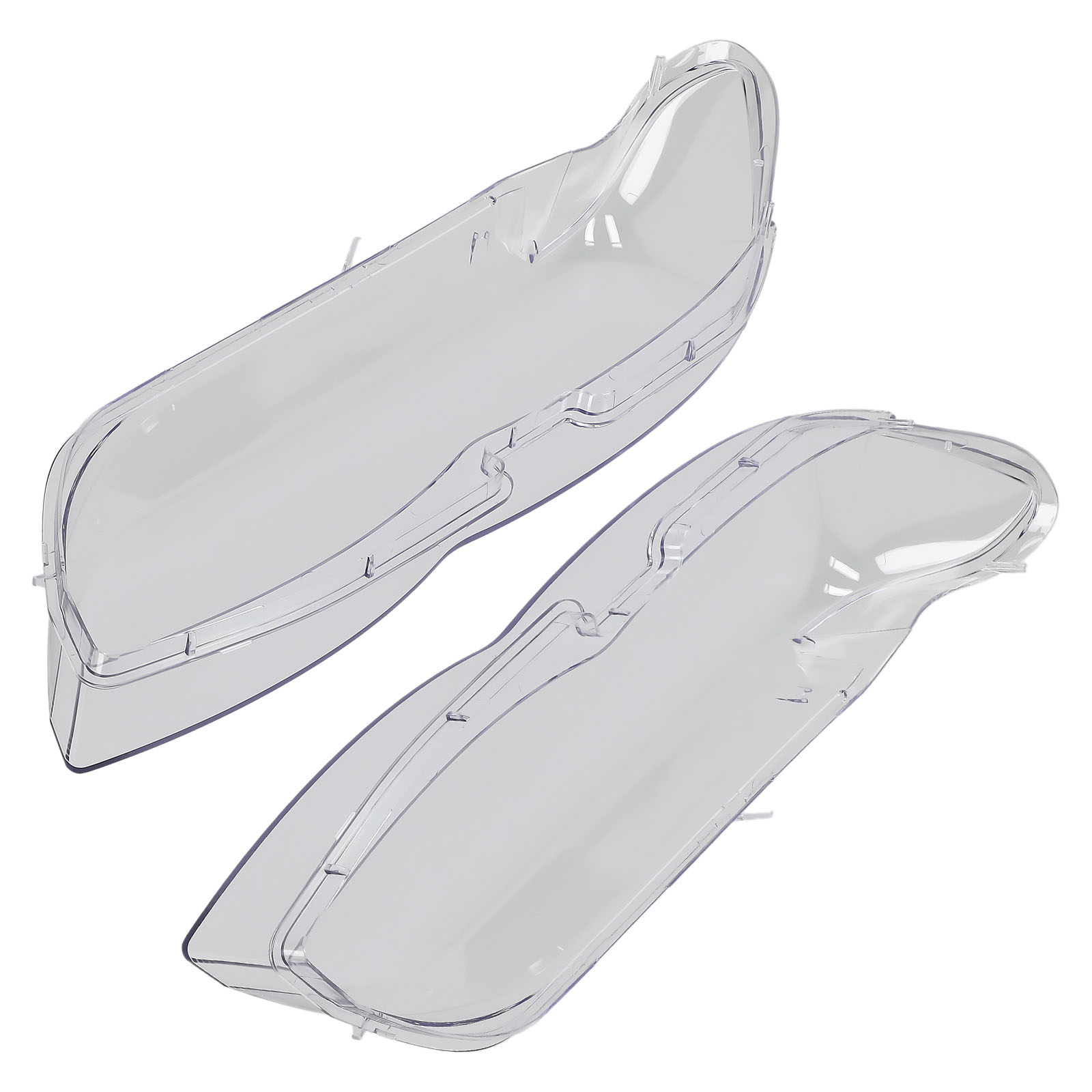 Replacement Headlight Lens Cover for BMW X5 E53 2004 2005 2006 63117166817 Pair