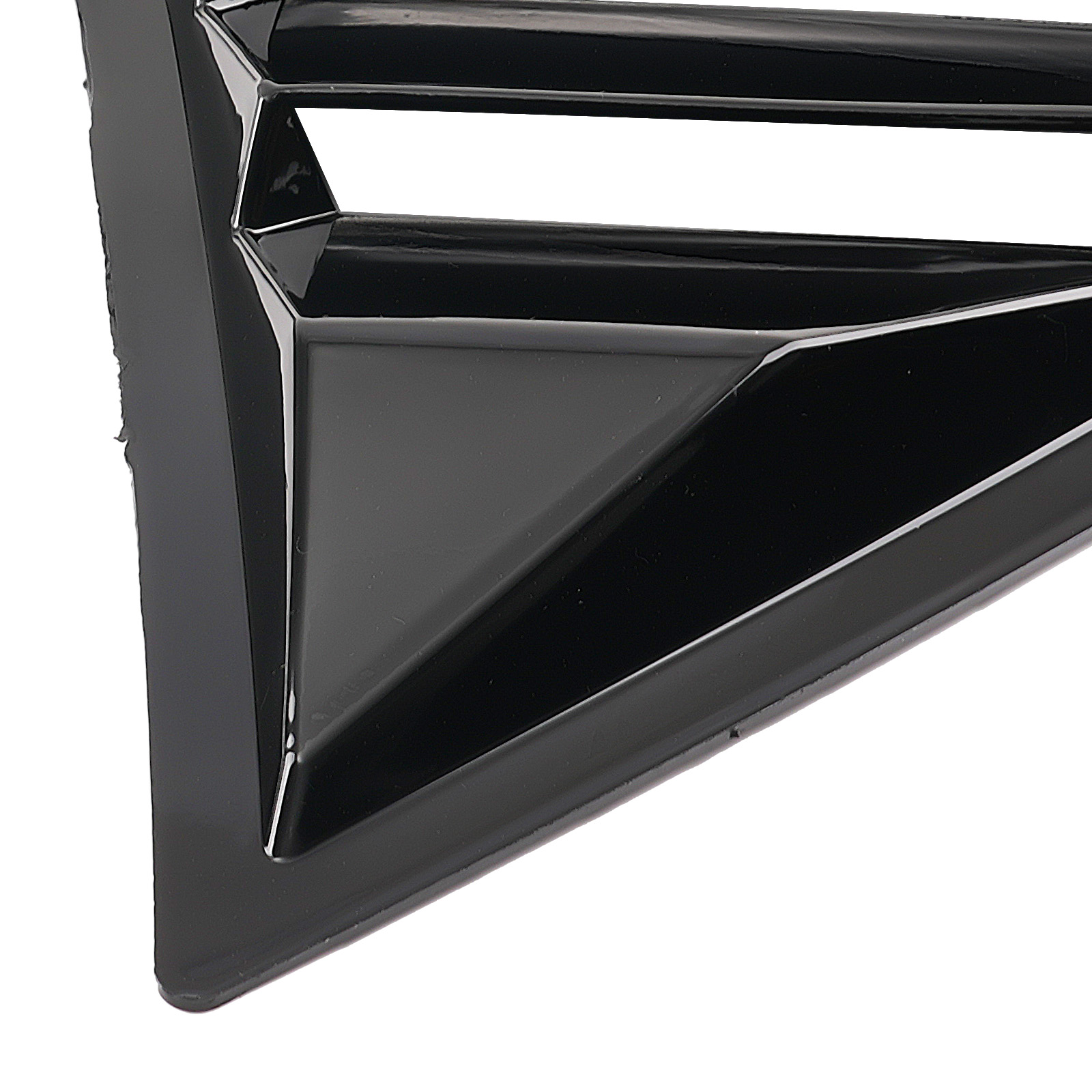Side Window Louvers ABS Plastic for Dodge Challenger 2008-2022 Gloss Black
