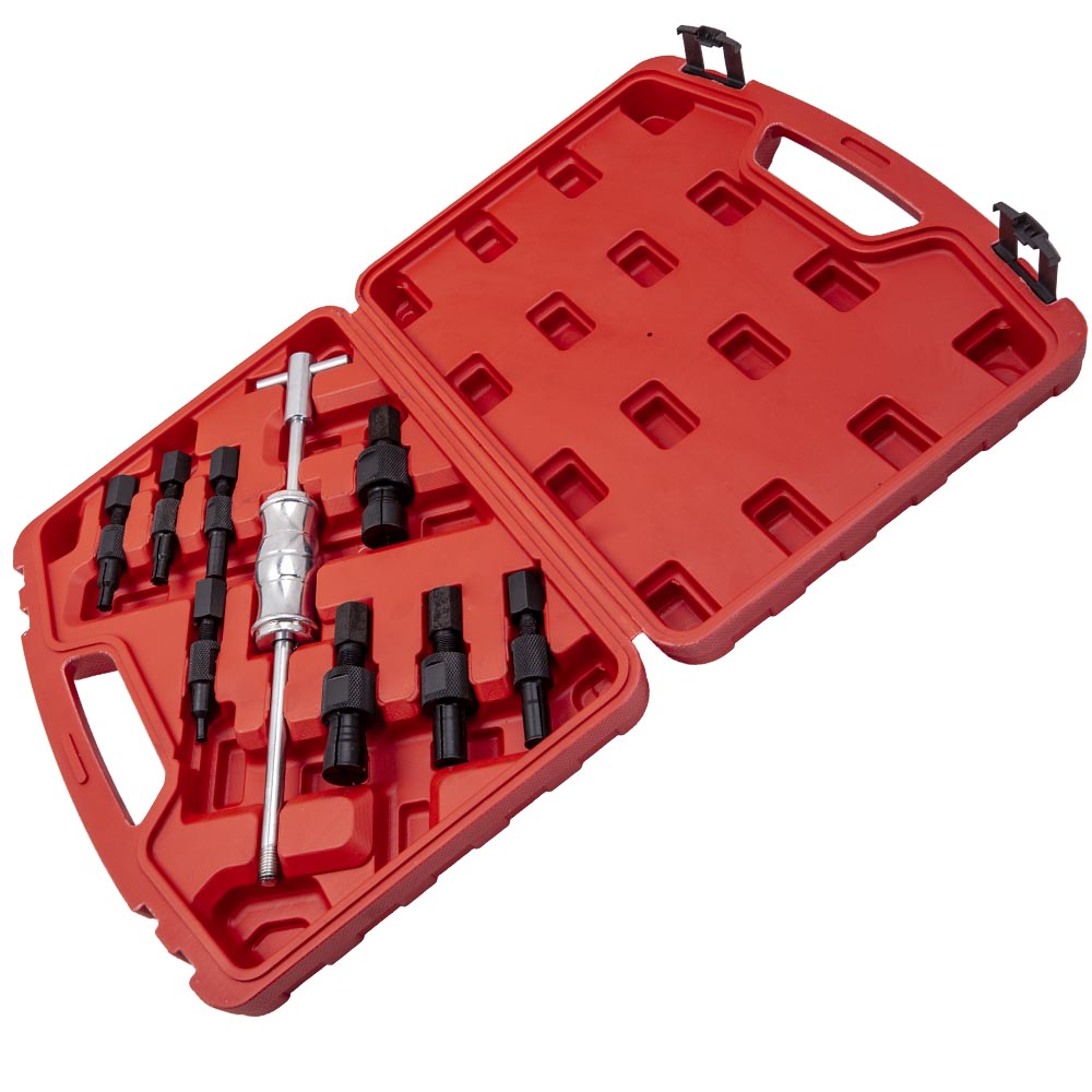 9*Inner Blind Hole Bearing Puller Remover Set Slide Hammer Extractor Tool Kit