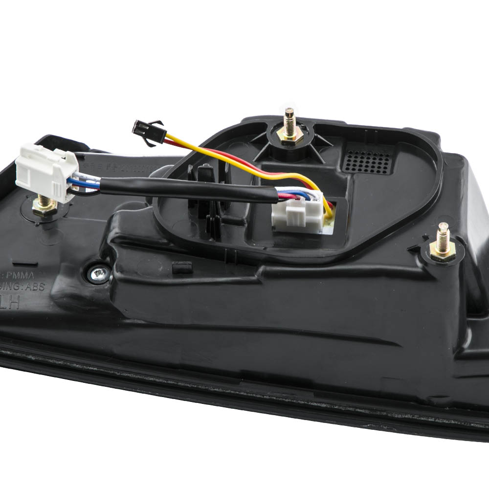 Black Rear Brake Tail Light Fog Lamp for Toyota Camry 4-Door 2.5L 2018-2020