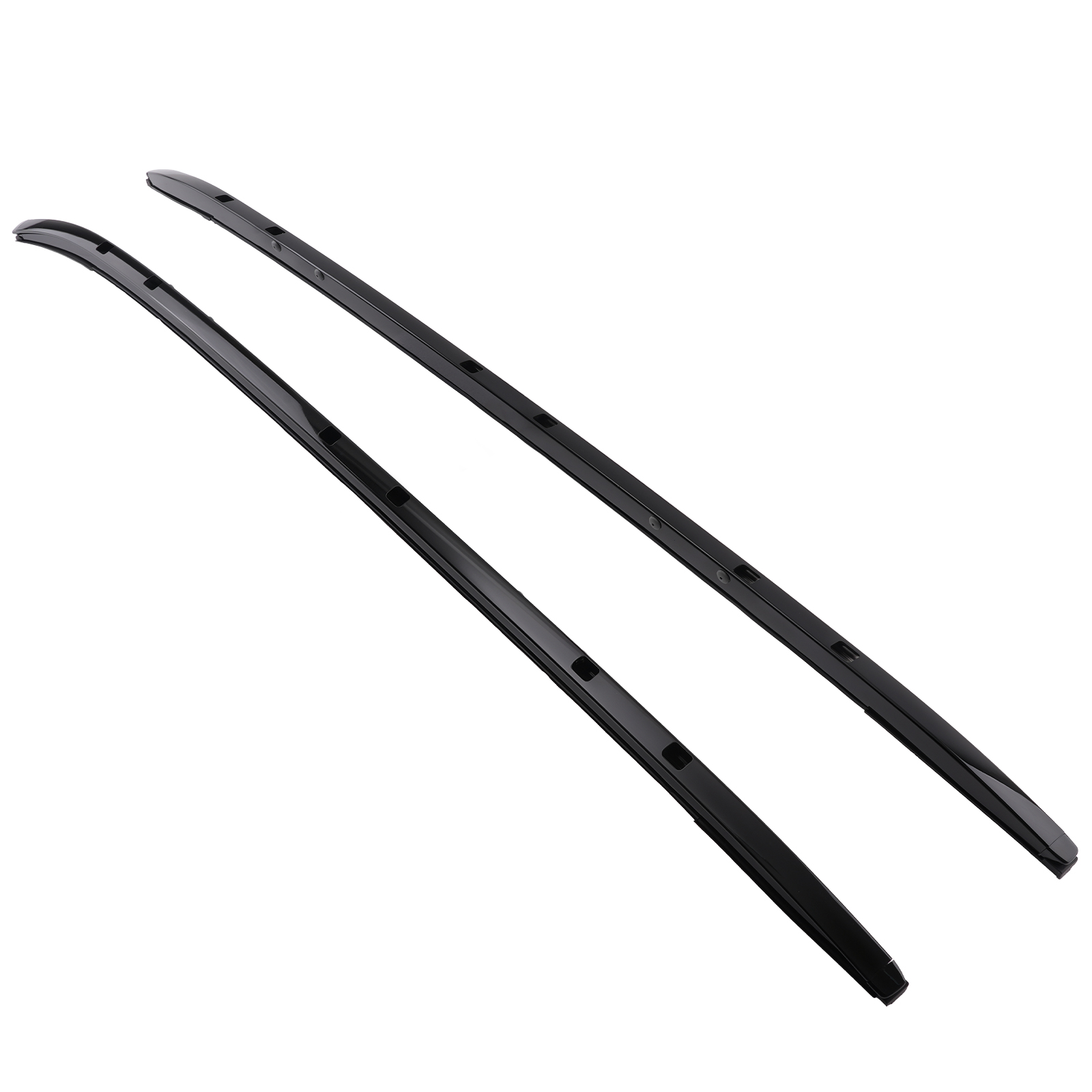 Black Roof Rack Kit for Mazda CX-5 2017-2024 Aluminum Side Rails Construction