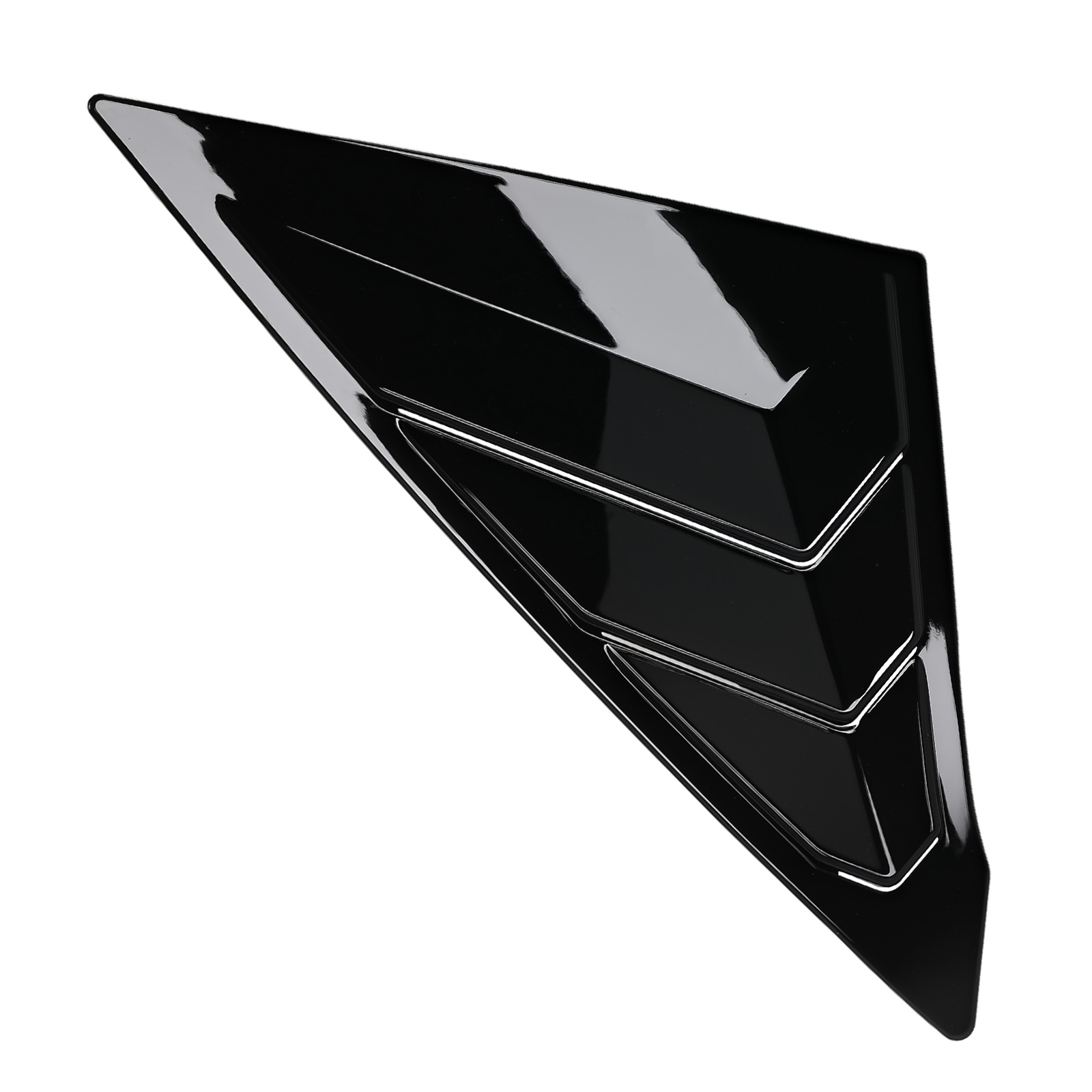 Gloss Black ABS Window Louvers for Honda Civic Sedan 2022-2025 Side Painted