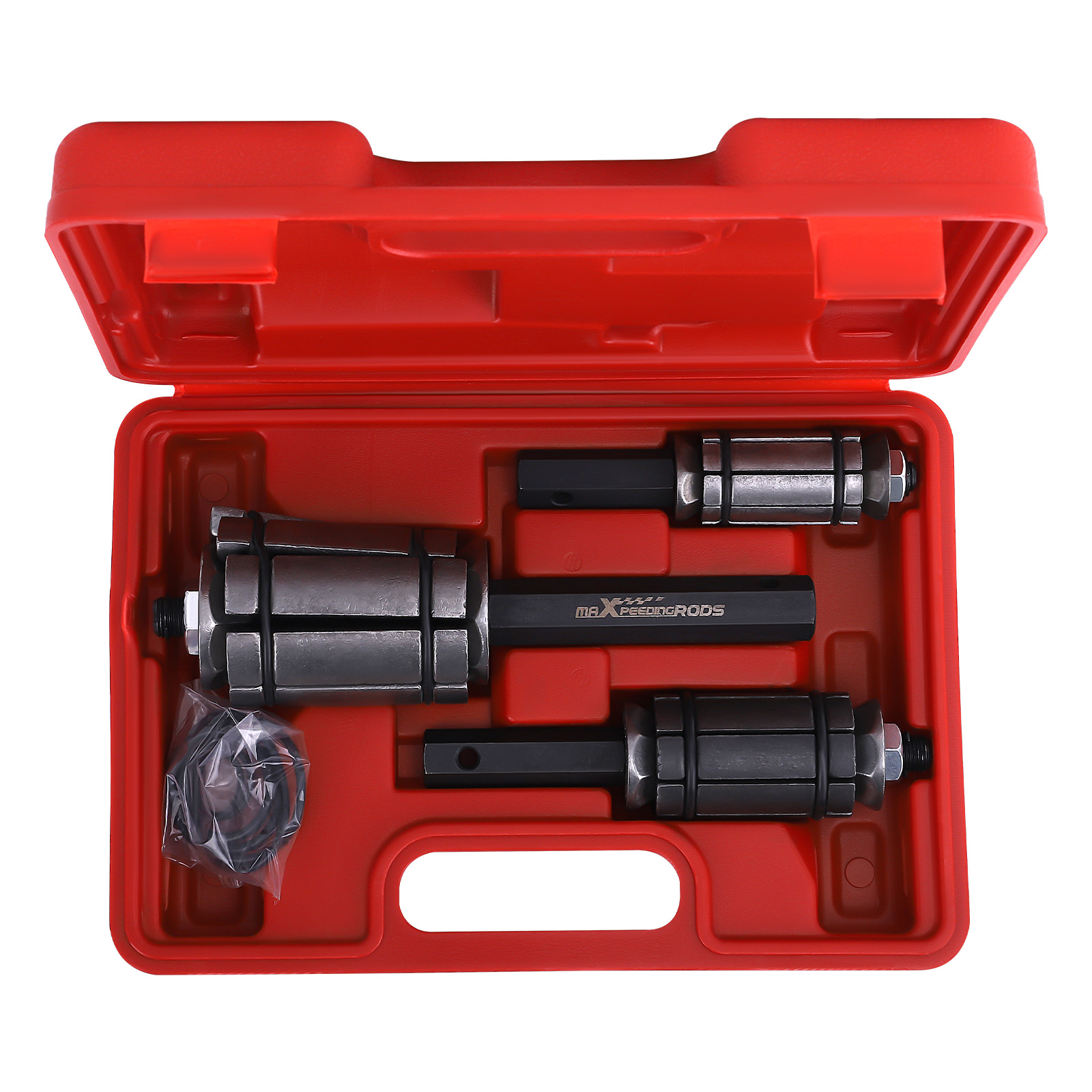 Auspuff Rohrweiter Set 3-tlg. Kfz Werkzeug Rohr Expander Aufweiter 29 bis 87 mm