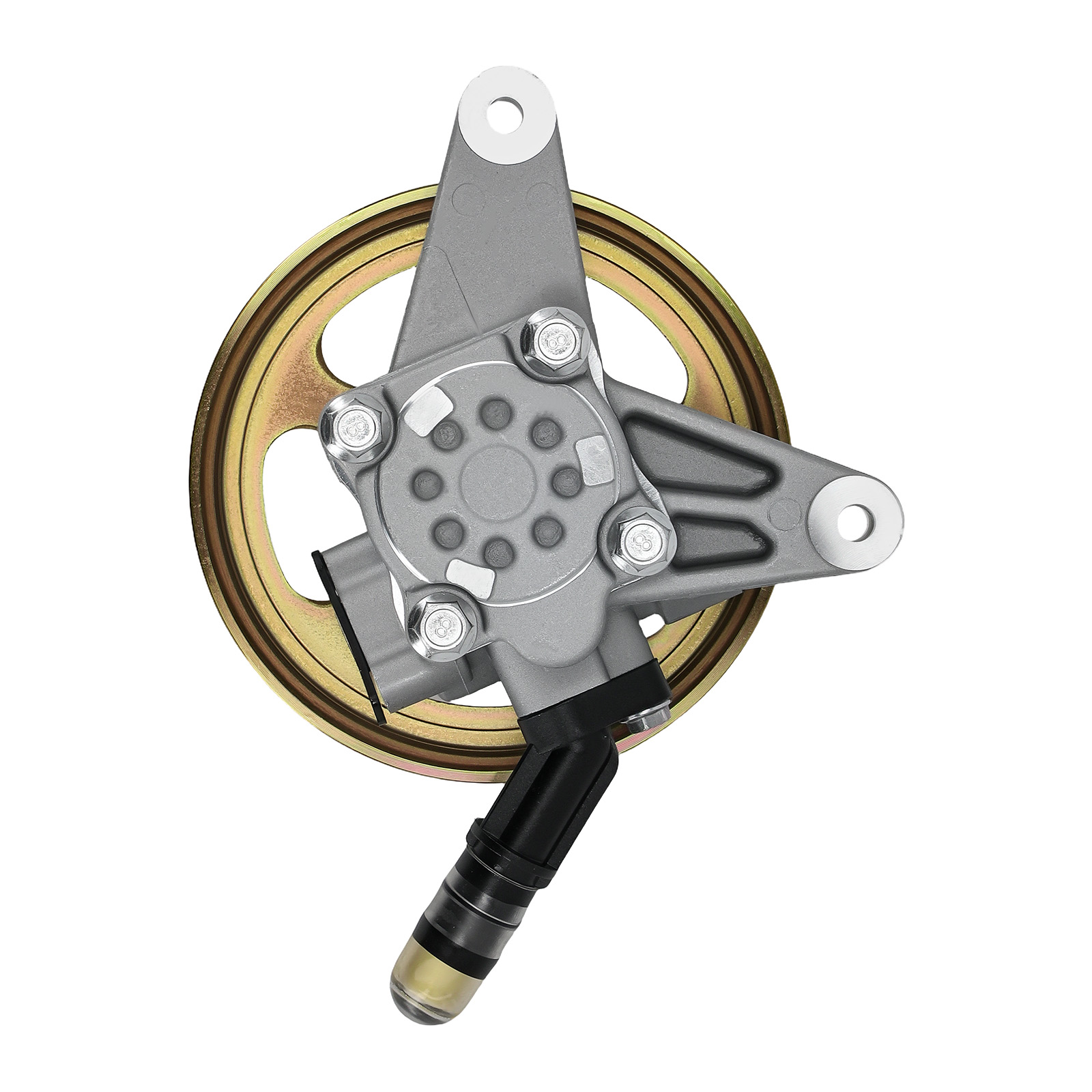 Power Steering Pump w/ Pulley for Honda Accord 2008-2012 Pilot 09-2011 3.5L