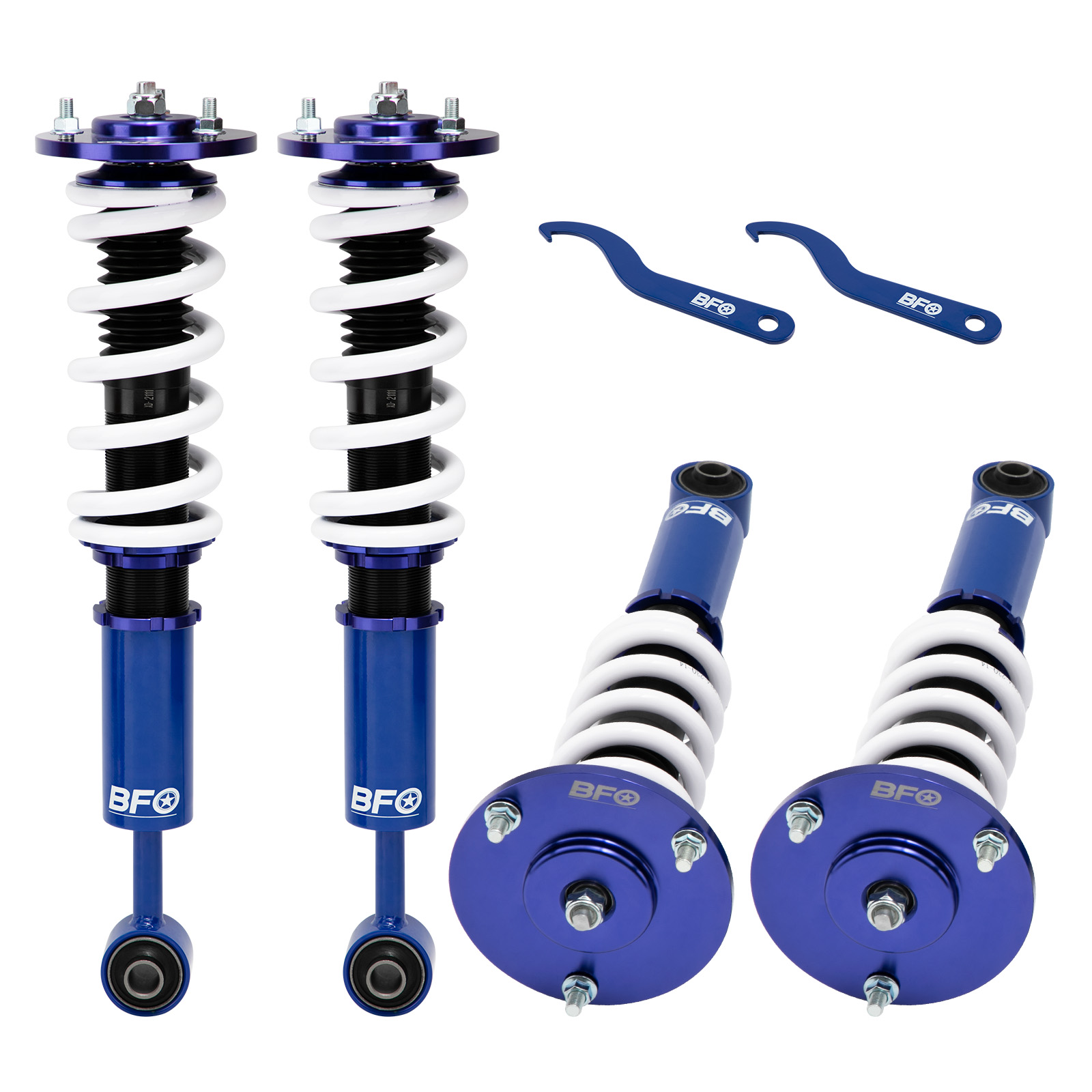 Front + Rear Coilover Suspension Kit For Ford Expedition 03-06 Shocks Absorbers