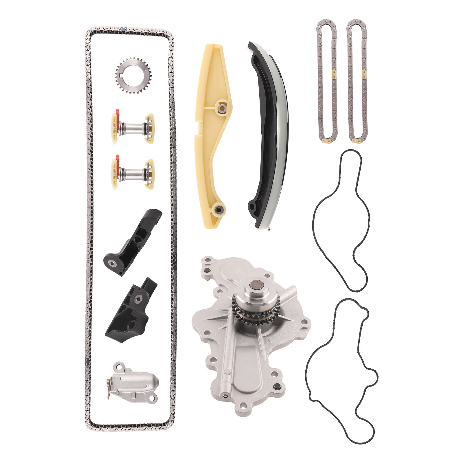 Timing Chain Kit & Water Pump For Ford Edge Taurus Lincoln MKS MKX 3.5L 3.7L