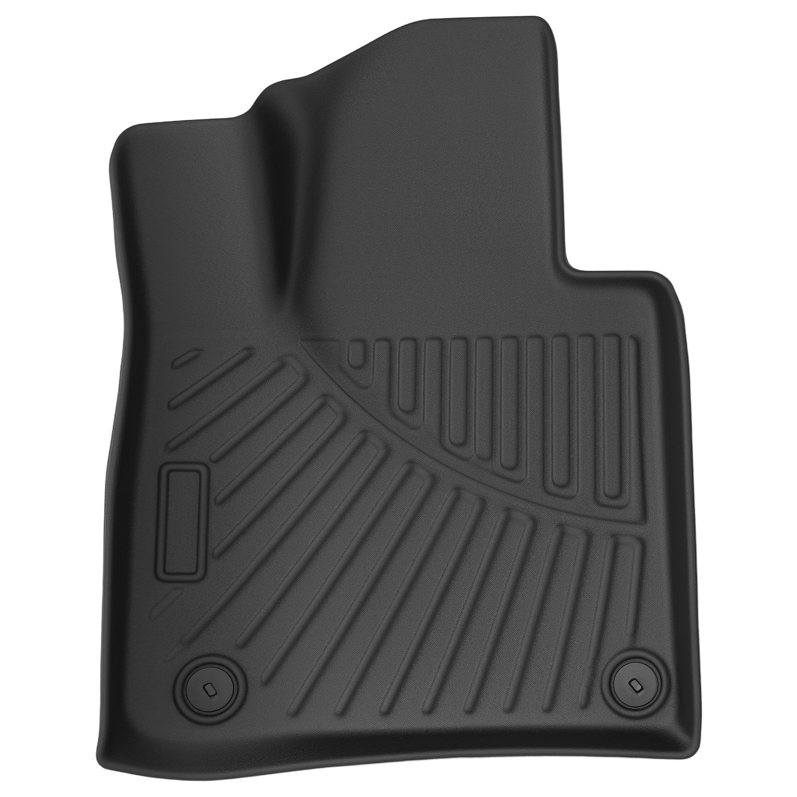 Easy Clean Floor Mats for Kia Sorento 6 & 7 Seats 2021-2025 Black TPE Car Mat