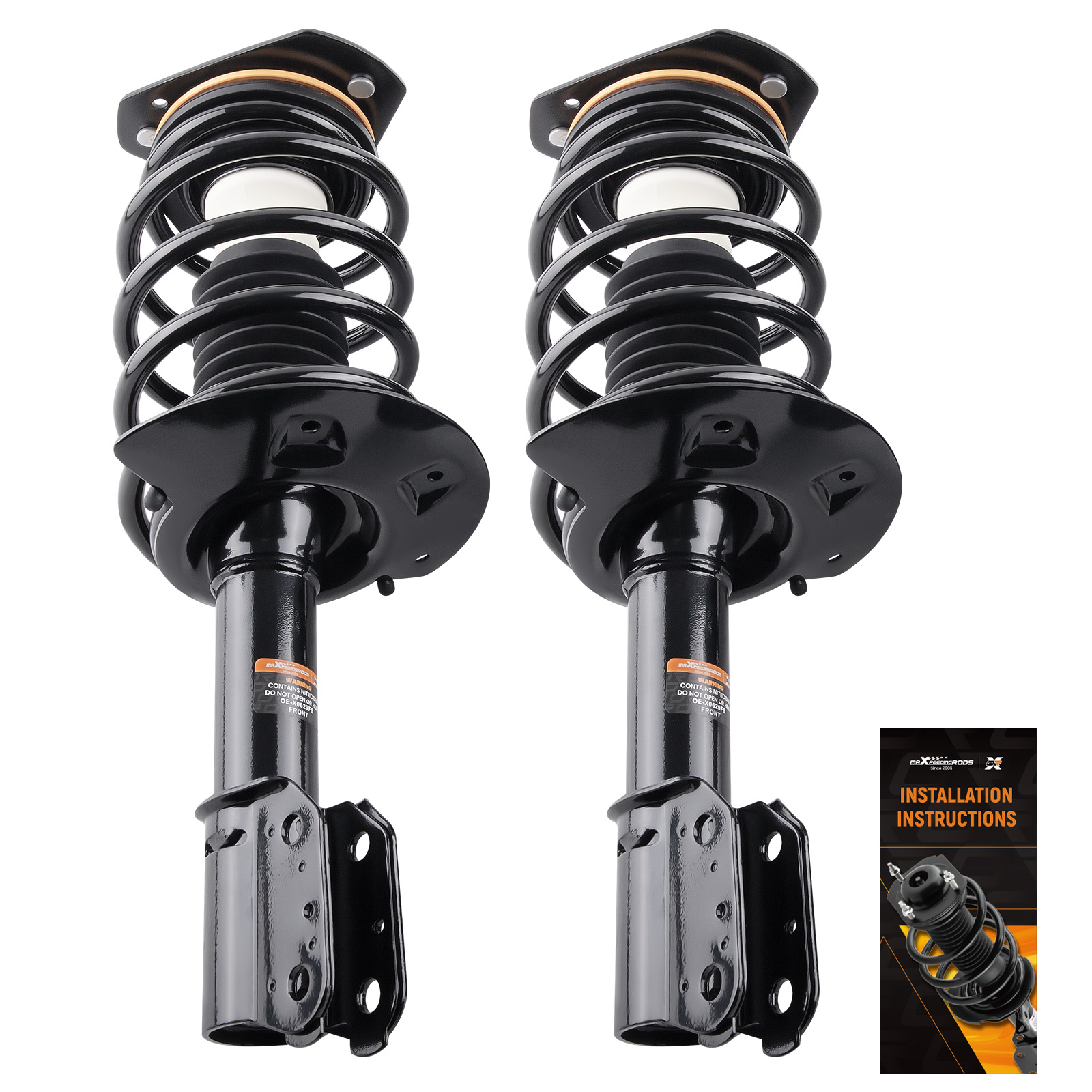 Front Struts w/ Spring Assembly for 2006-2013 Chevrolet Impala 2014-2016 Limited