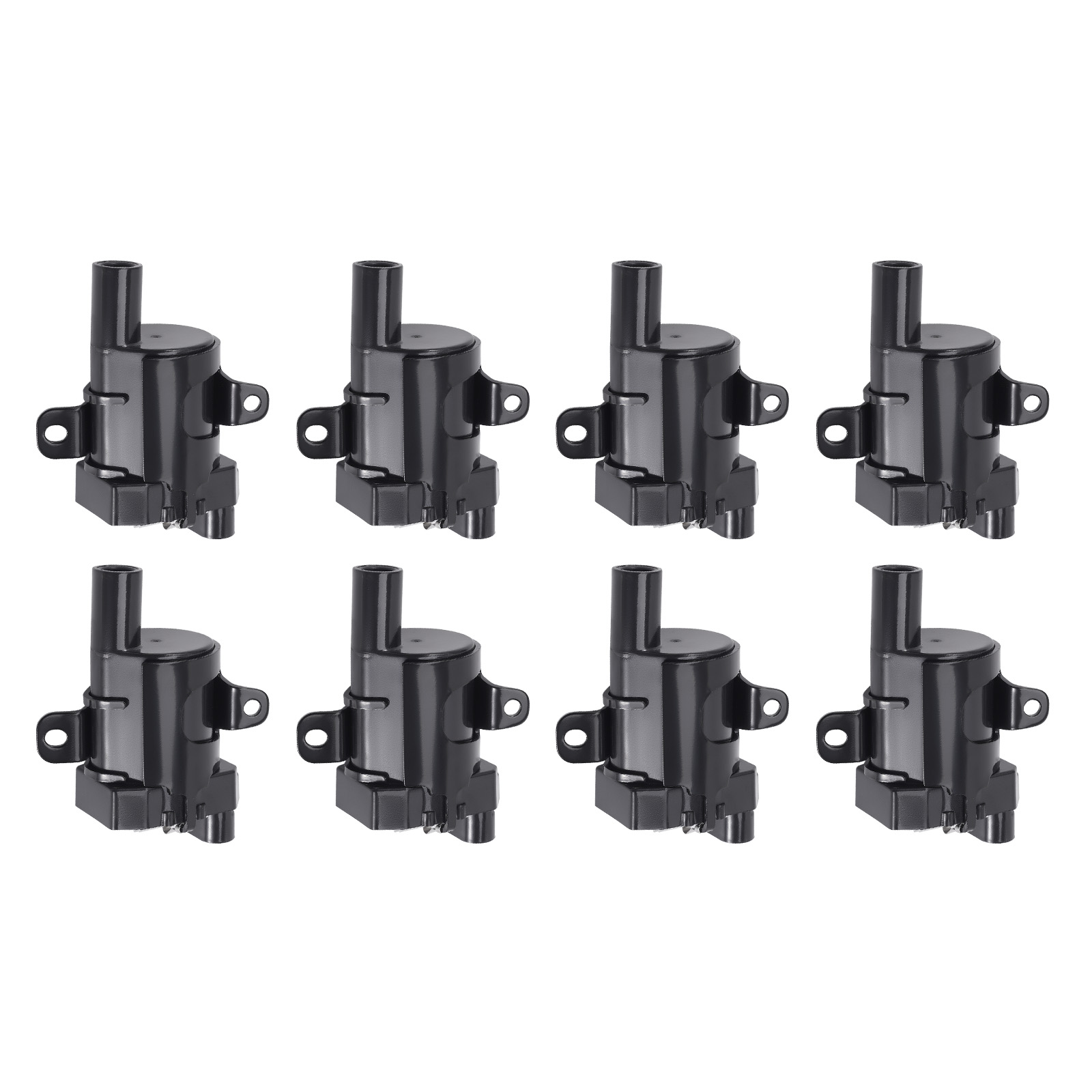 8 Pack Ignition Coil & Spark Plug & Wires Set For Chevy Silverado 1500 GMC UF262
