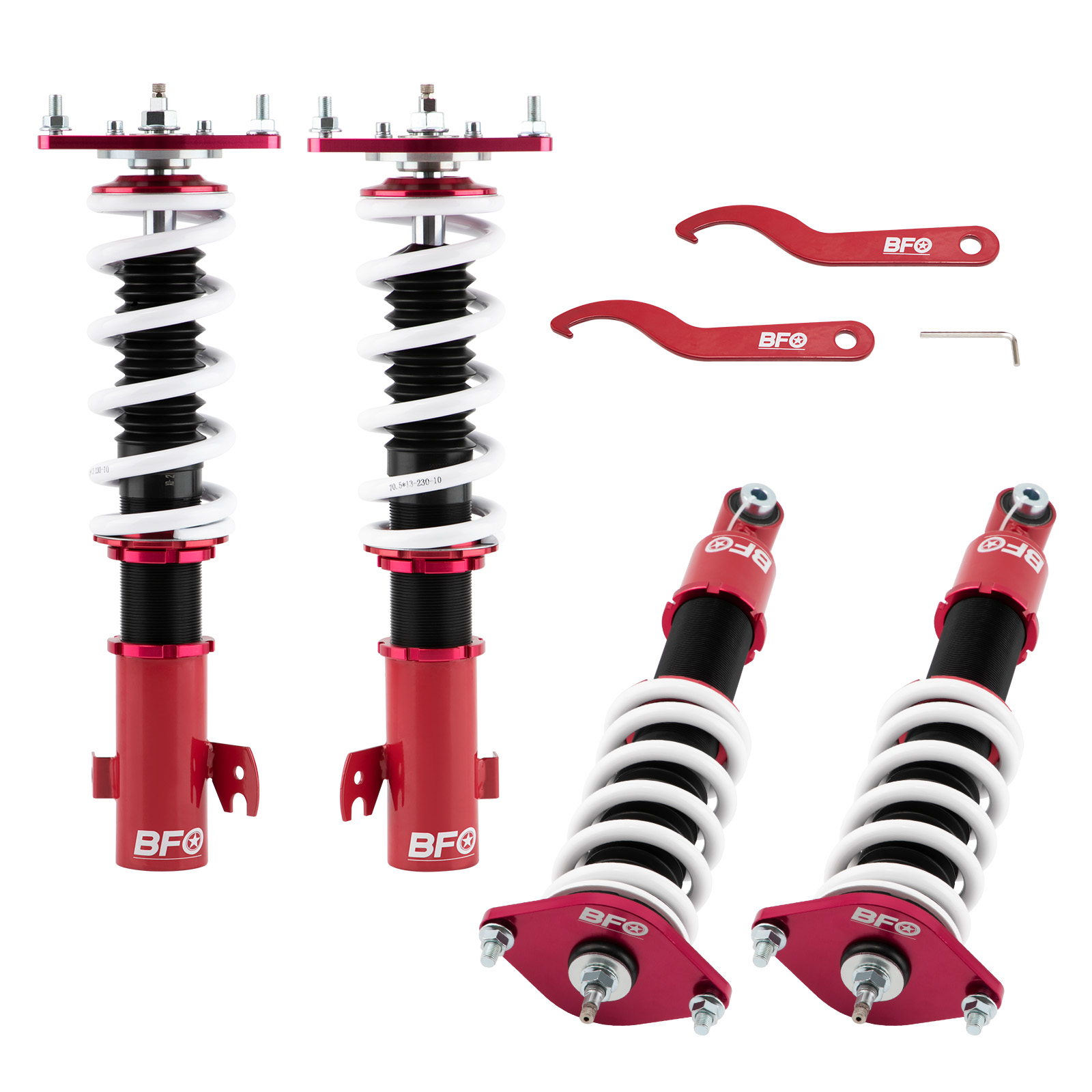 BFO 24 Way Damper Coilovers Lowering Suspension Kit For Subaru Forester 2009-13