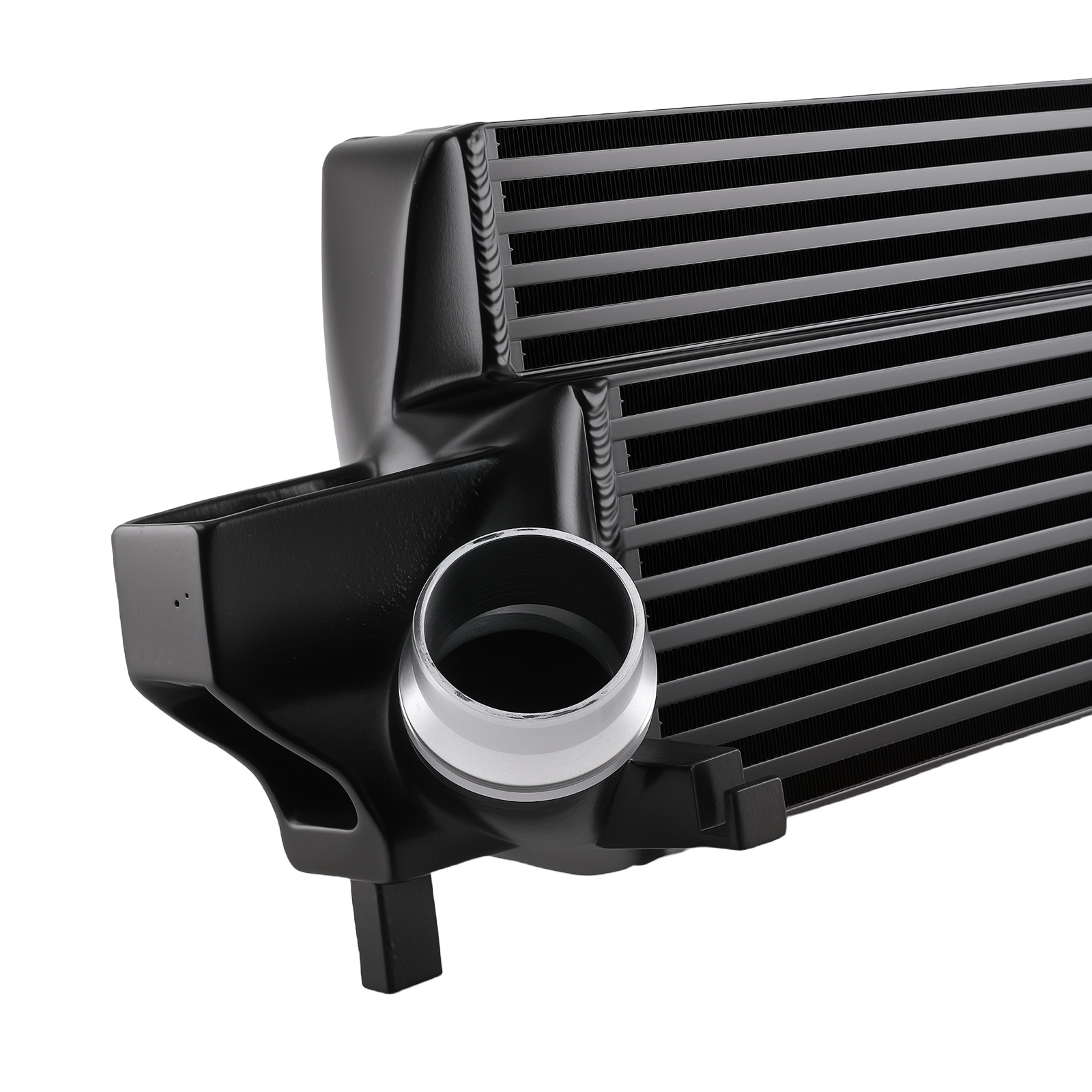 Bar & Plate Intercooler  for Mini Cooper SD F54 F55 F56 B47 2014+ Black Aluminum