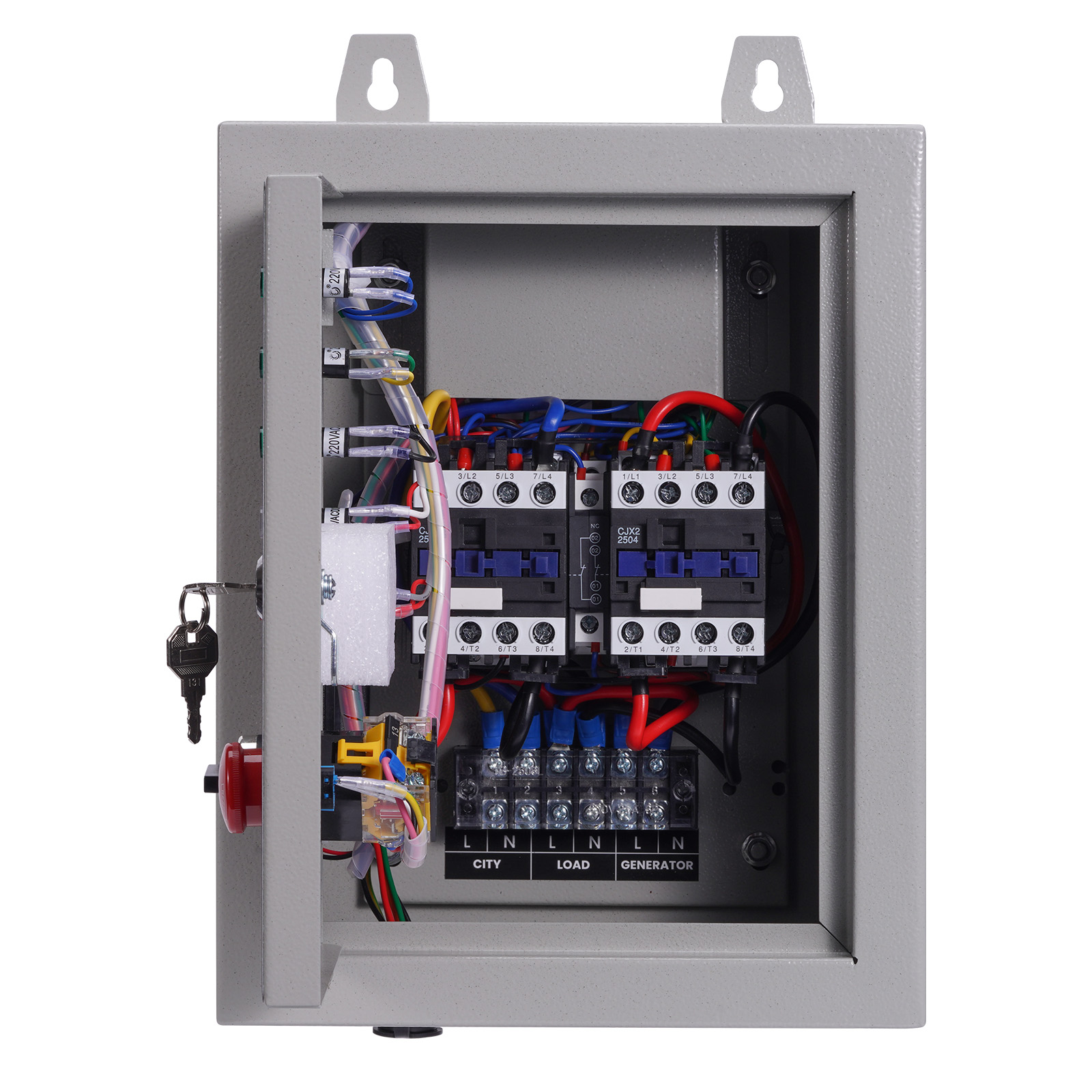 Automatischer Notstromumschalter for Stromaggregat 7-Polig 50A 230V bis  10kW