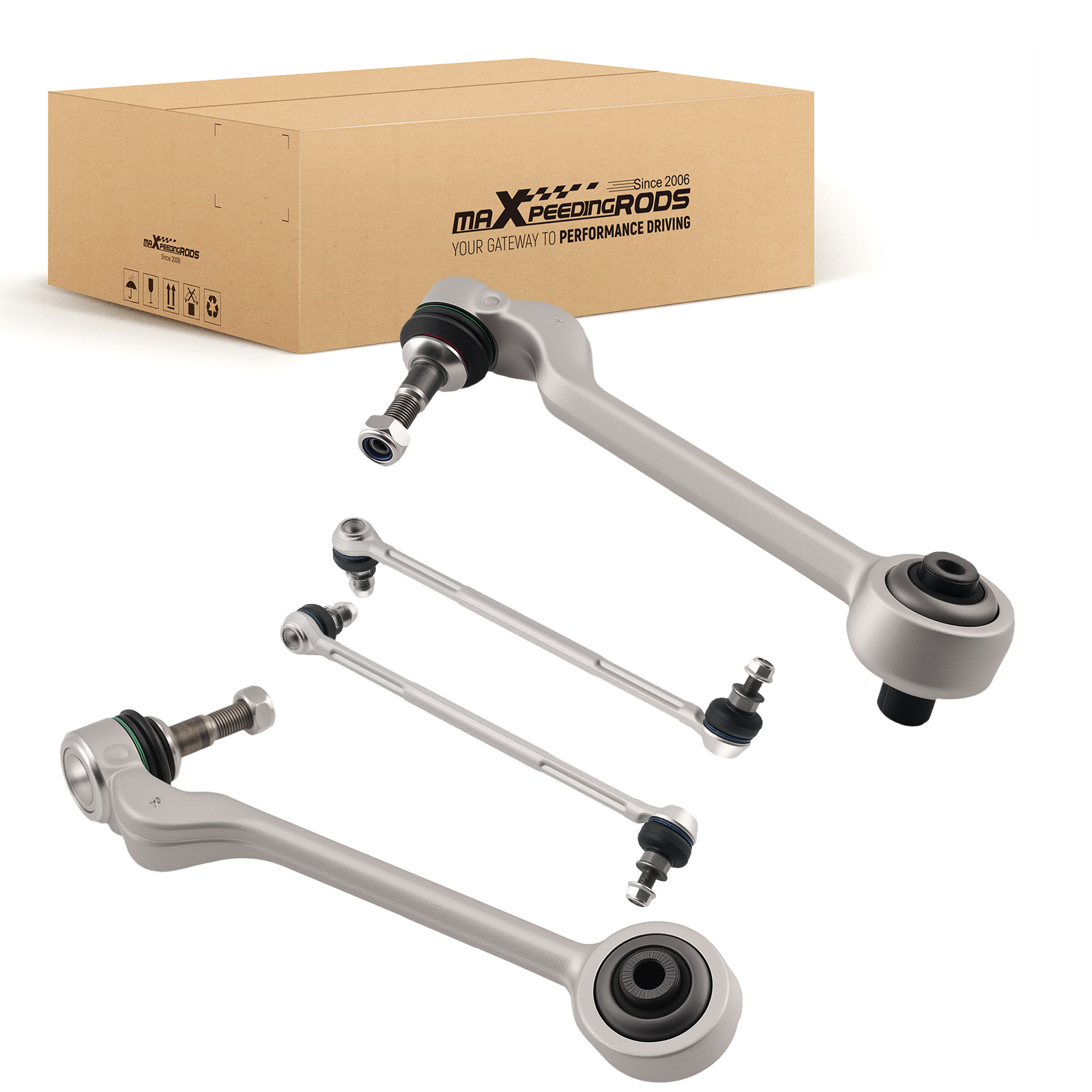 Front Lower Rearward Control Arm & Link for BMW 328i 335i X1 07-2015 MS10108