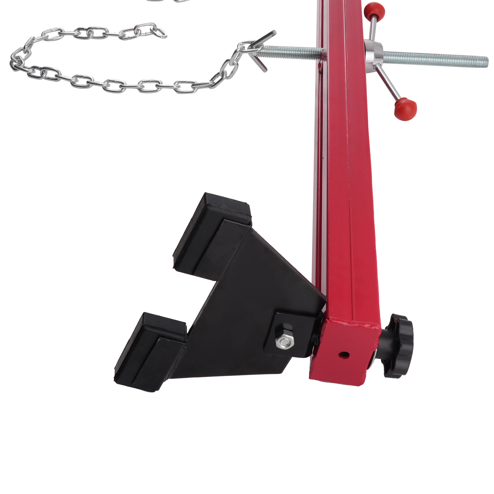 1100lbs Engine Support Bar Passenger Vehicle Dual Hook Cross Hoist Holder