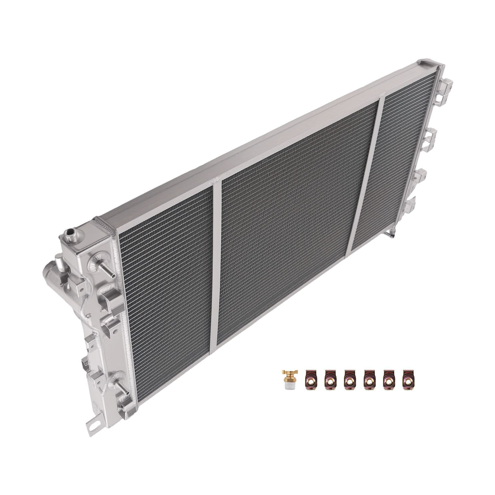 3 Row Aluminum Radiator for Ford F-150 2.7L-5.0L 2015-20 FL3Z8005B Q13510