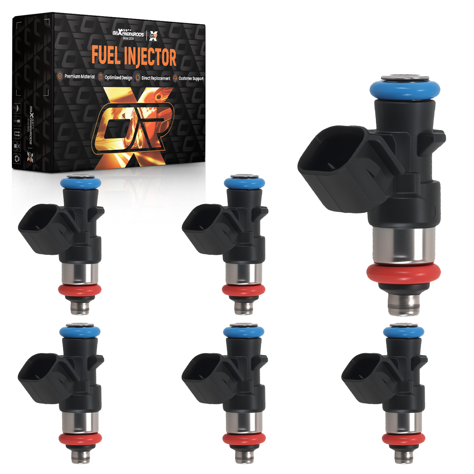 6Pcs Fuel Injectors for Chrysler 300 Dodge Charger Ram 1500 3.6L 0280158233