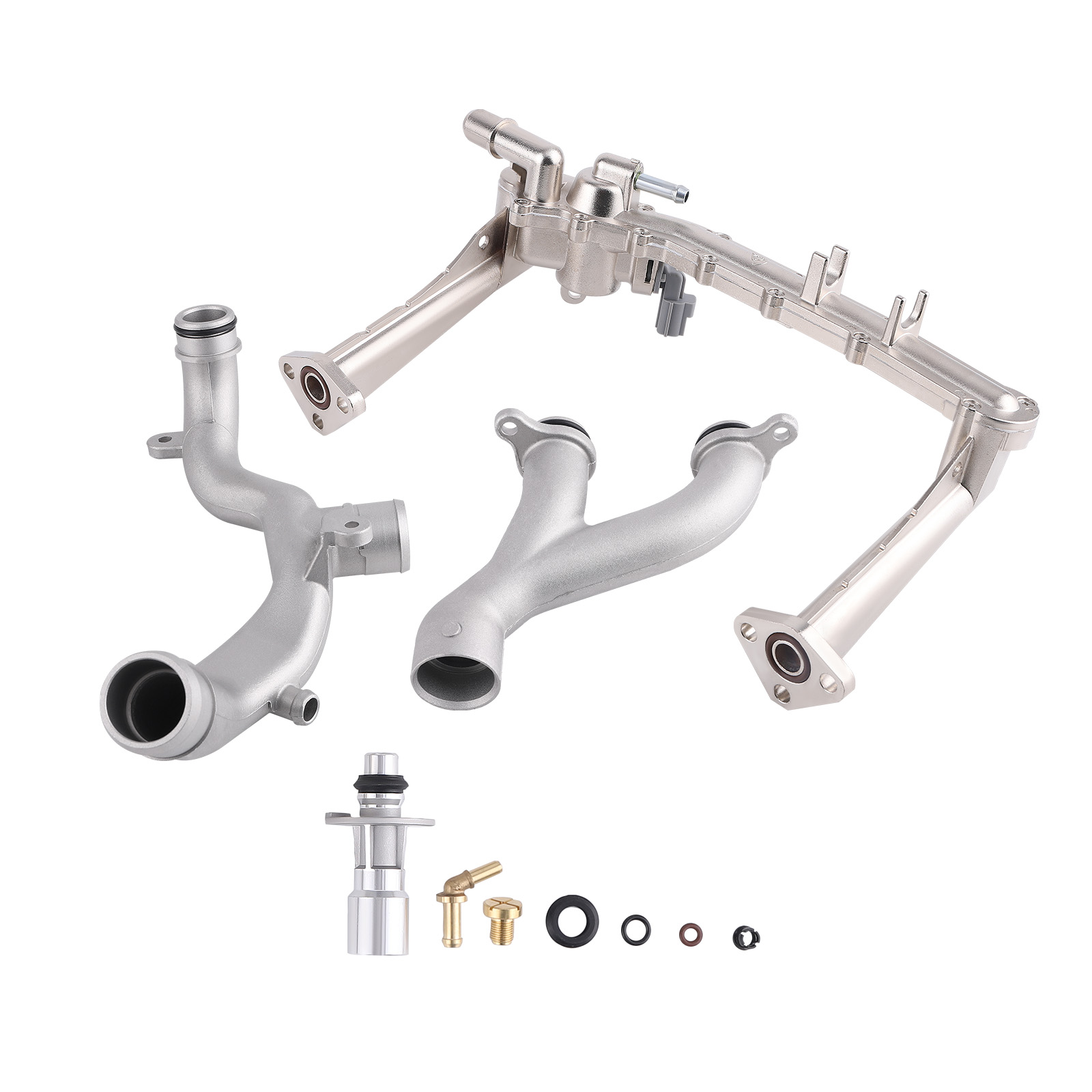 Engine Cooling Pipe Set fit Jaguar F-Type 3.0L V6 Supercharged 2014-20 AJ814006