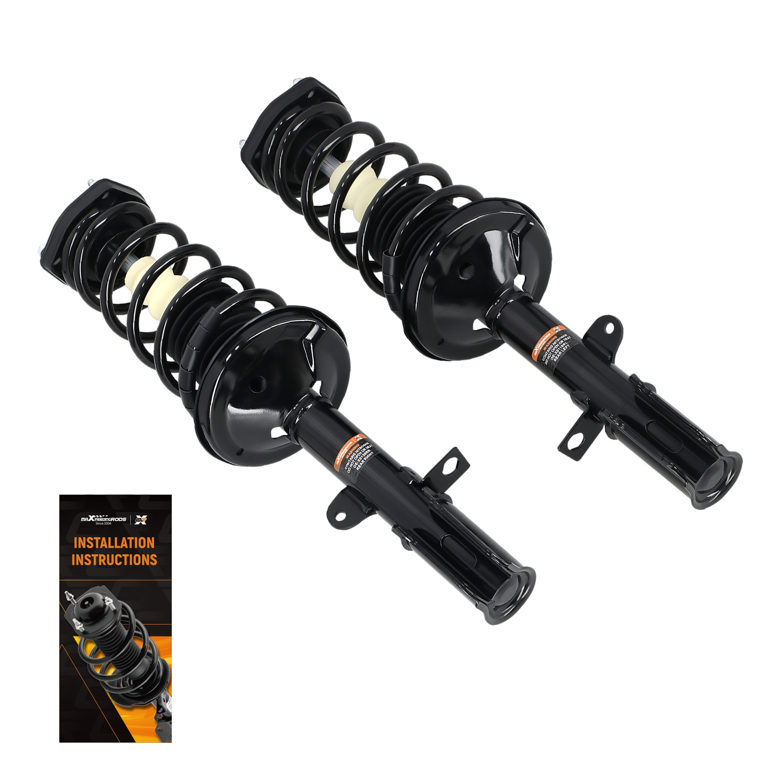 Rear Shock Strut w/ Coil Spring For Chevrolet GEO Prizm Toyota Corolla 1993-2002