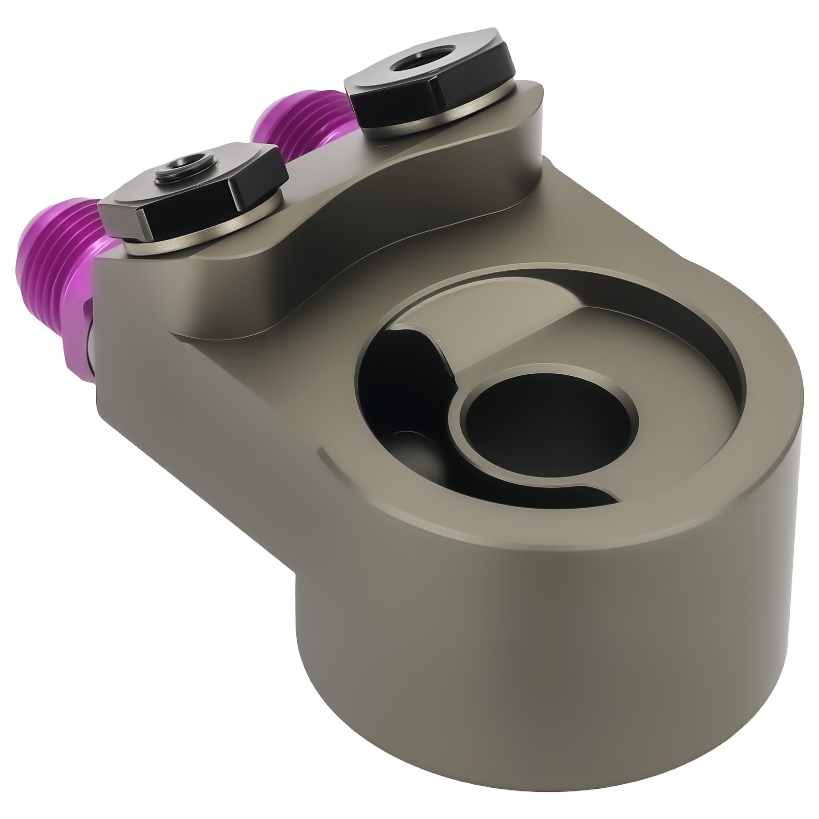 AN10 Adapter Sandwich Ölkühler for Toyota GT86 GR86 Subaru BRZ Alu CNC