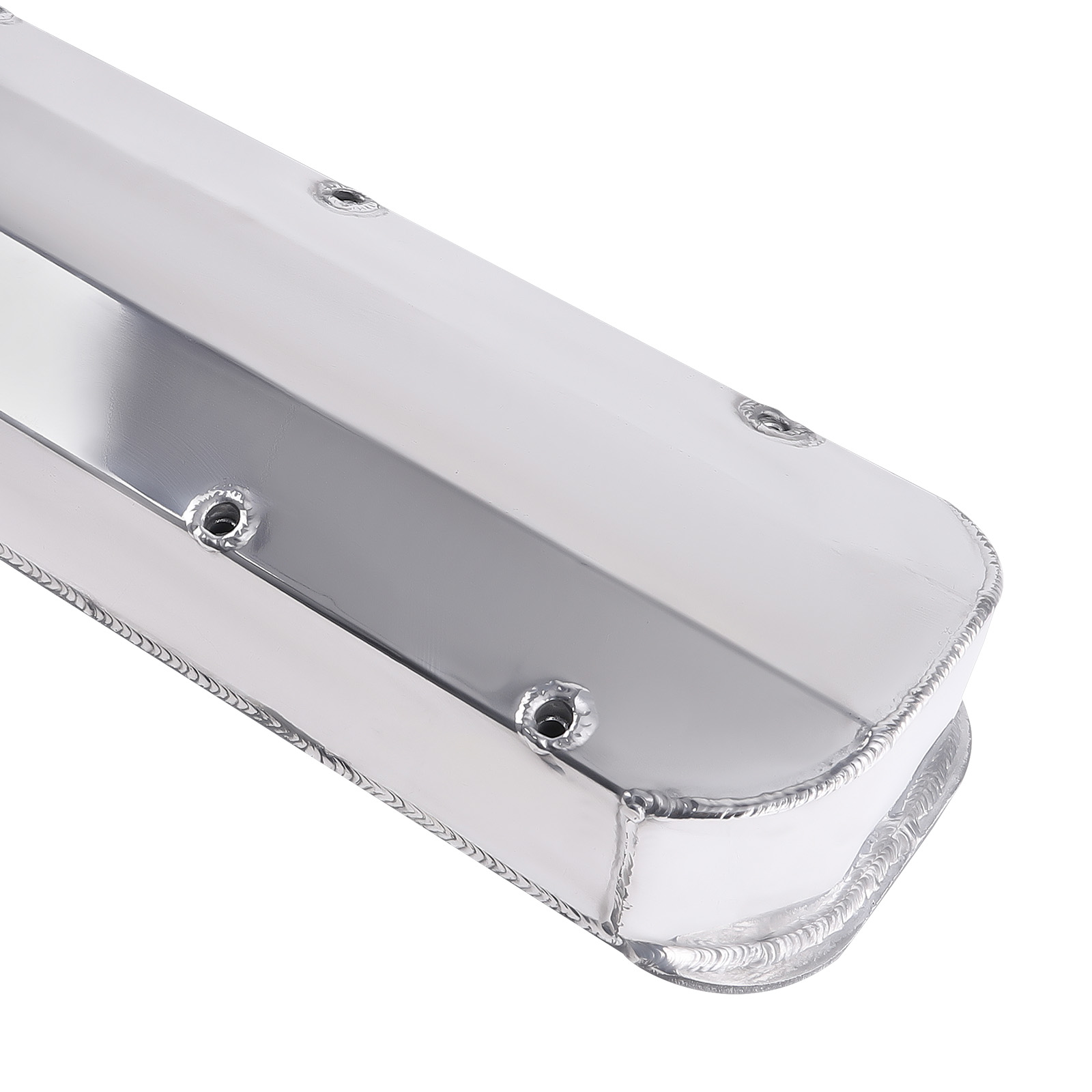 2x Fabricated Aluminum  Valve Covers Center Bolt For Big Block Chevy 427, 454