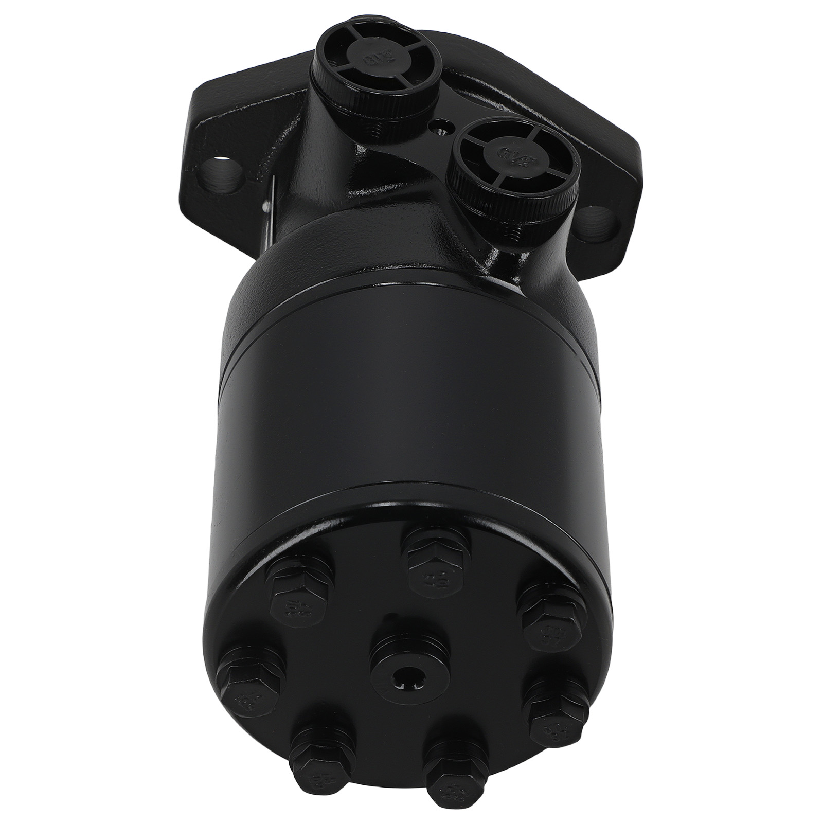 BMR-400 Hydraulic Motor 135RPM 400cc 8.5Mpa 190N·m 7.5kw 25mm Shaft Black