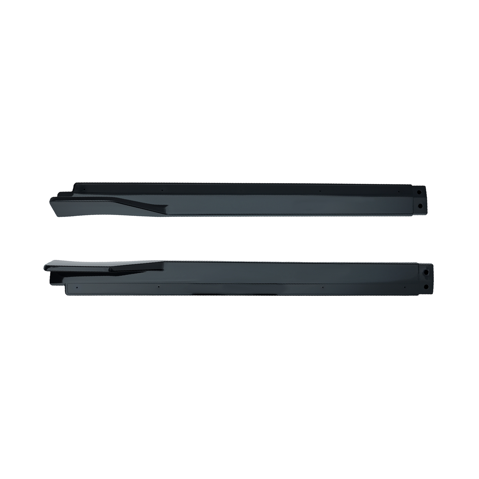 Body Panel Extension Kit Side For Toyota Camry 18-24 Gloss Black ABS Skirt 2PCS