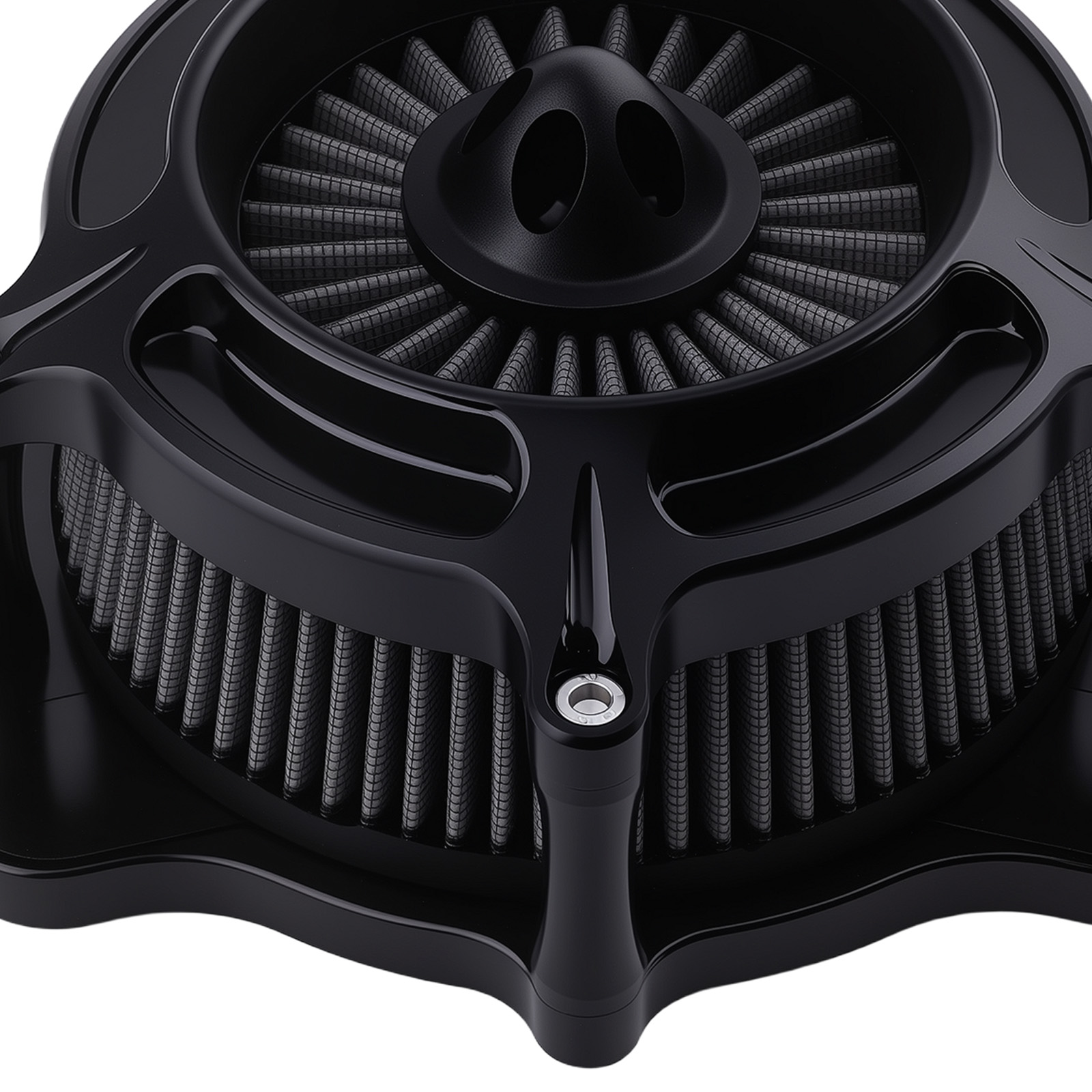 Air Cleaner Filter Kit for Harley Dyna Softail 2000-2015 Billet Aluminum