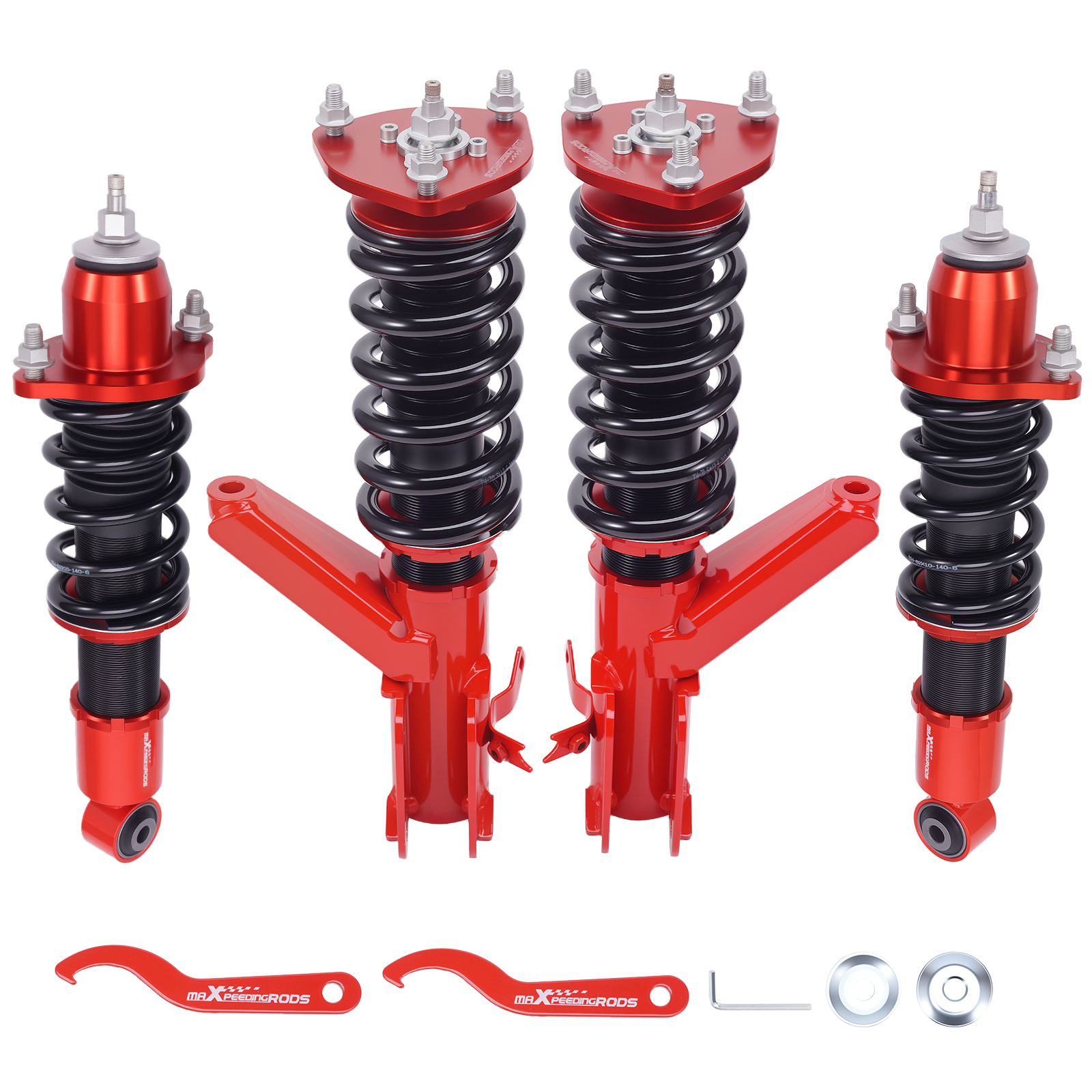 Amortisseurs Combinés Filetés for Honda Civic VII Civic 7 Coilovers EM2 ES, ET