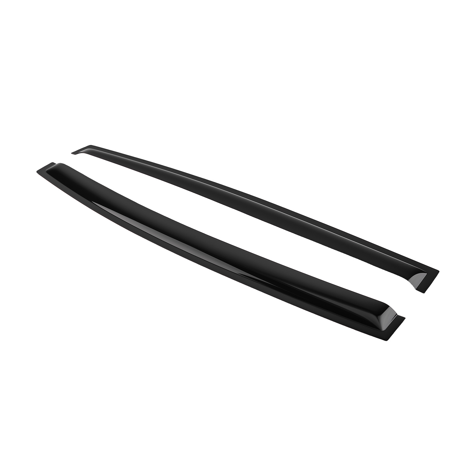4PCS Window Rain Guard Deflectors for KIA RIO K2 SEDAN 2011-2017 Black