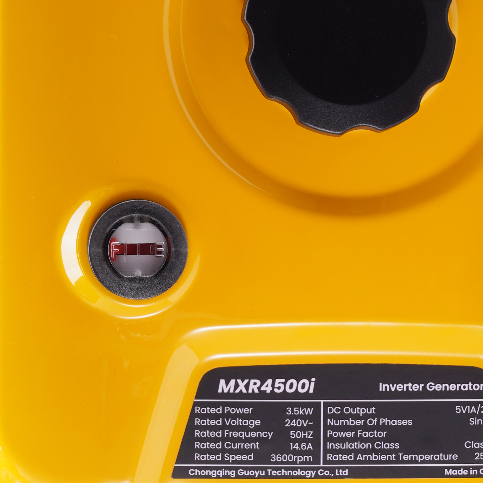 Inverter Generator 3.8KW 3.5KW Rated Portable Petrol Digital Meter Camping car