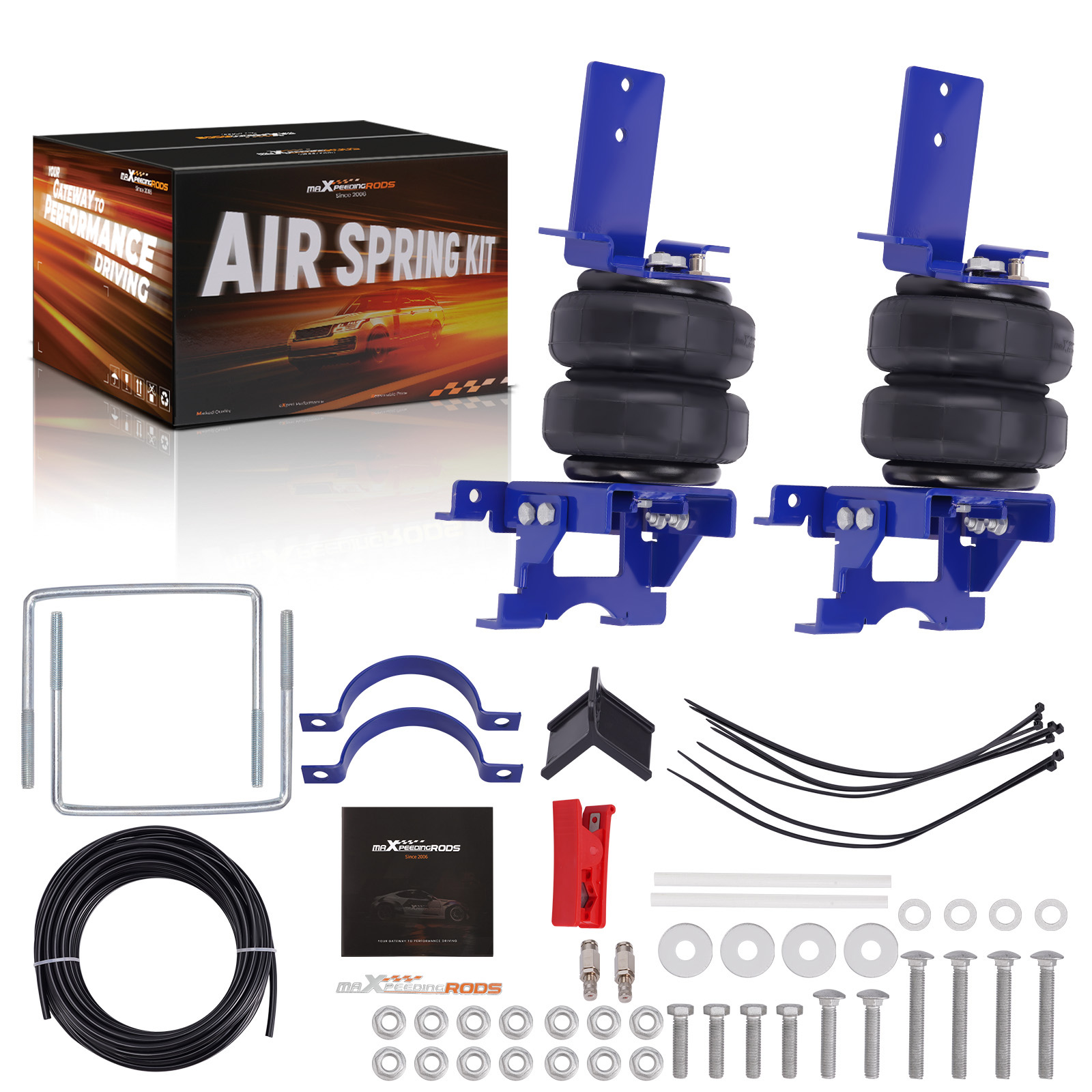 Air Helper Spring Suspension Kit For Ford Excursion 4WD 7.3L V8