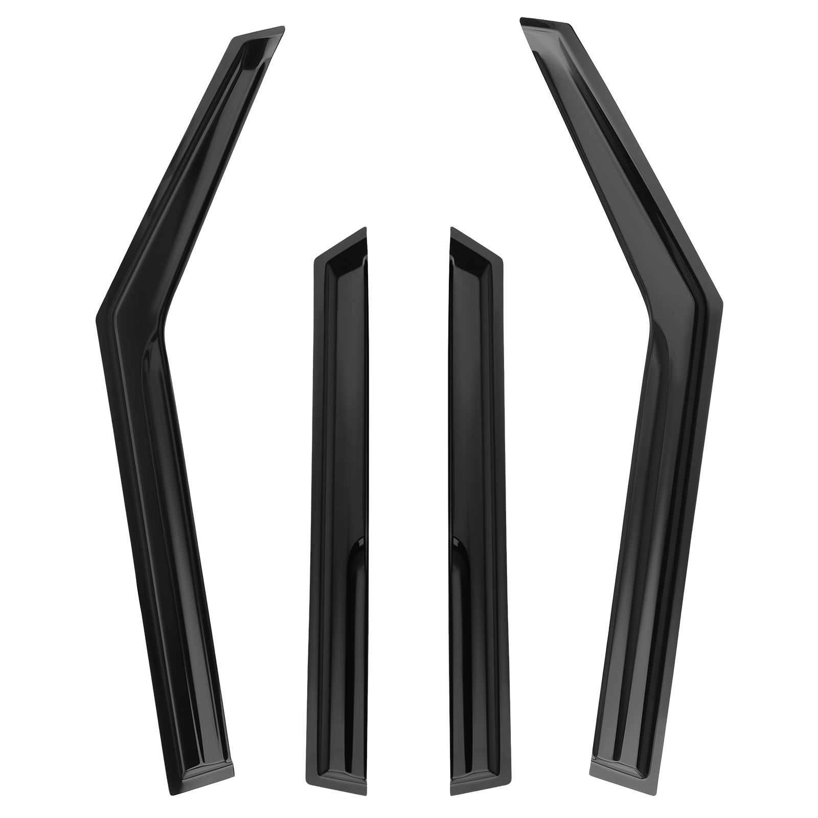 Complete Window Rain Visor Kit for KIA SOUL 2020-2024 Outside Mount 4Pcs