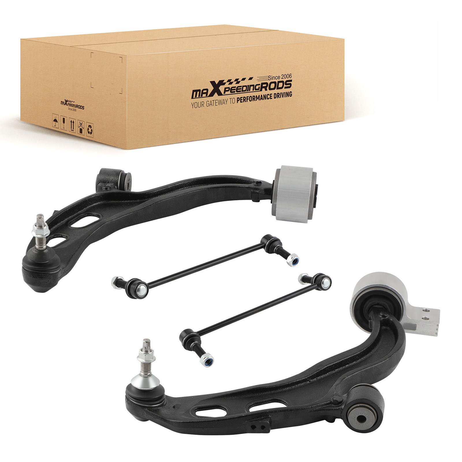 Front Lower Control Arm Sway Bar LH RH For 2013-19 Ford Taurus Flex Lincoln MKT
