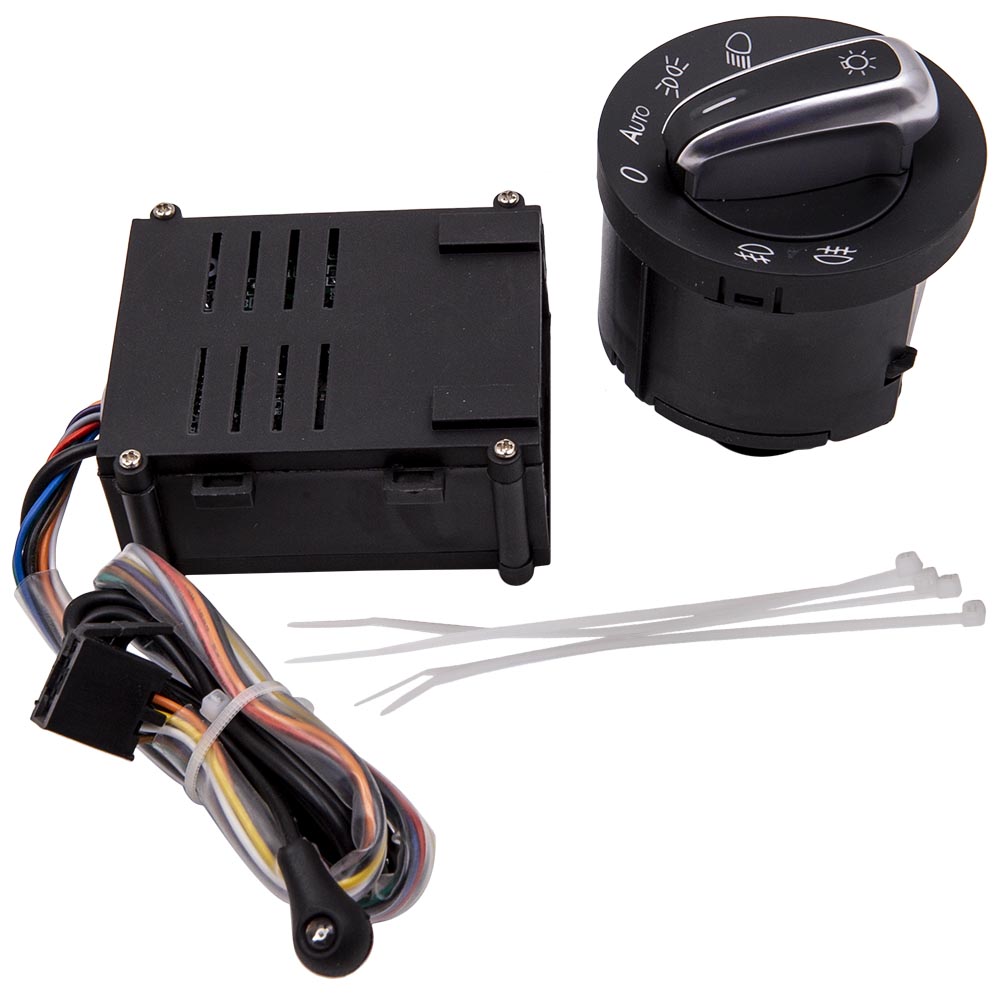Auto Scheinwerferschalter Lichtschalter mit Modul for VW T5 T5.1 Transporter