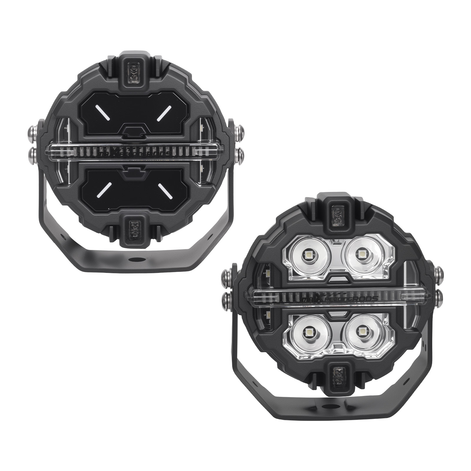 Projecteur LED 160W Crosshair Spot Beam For Camion SUV Marine IP68 3.5