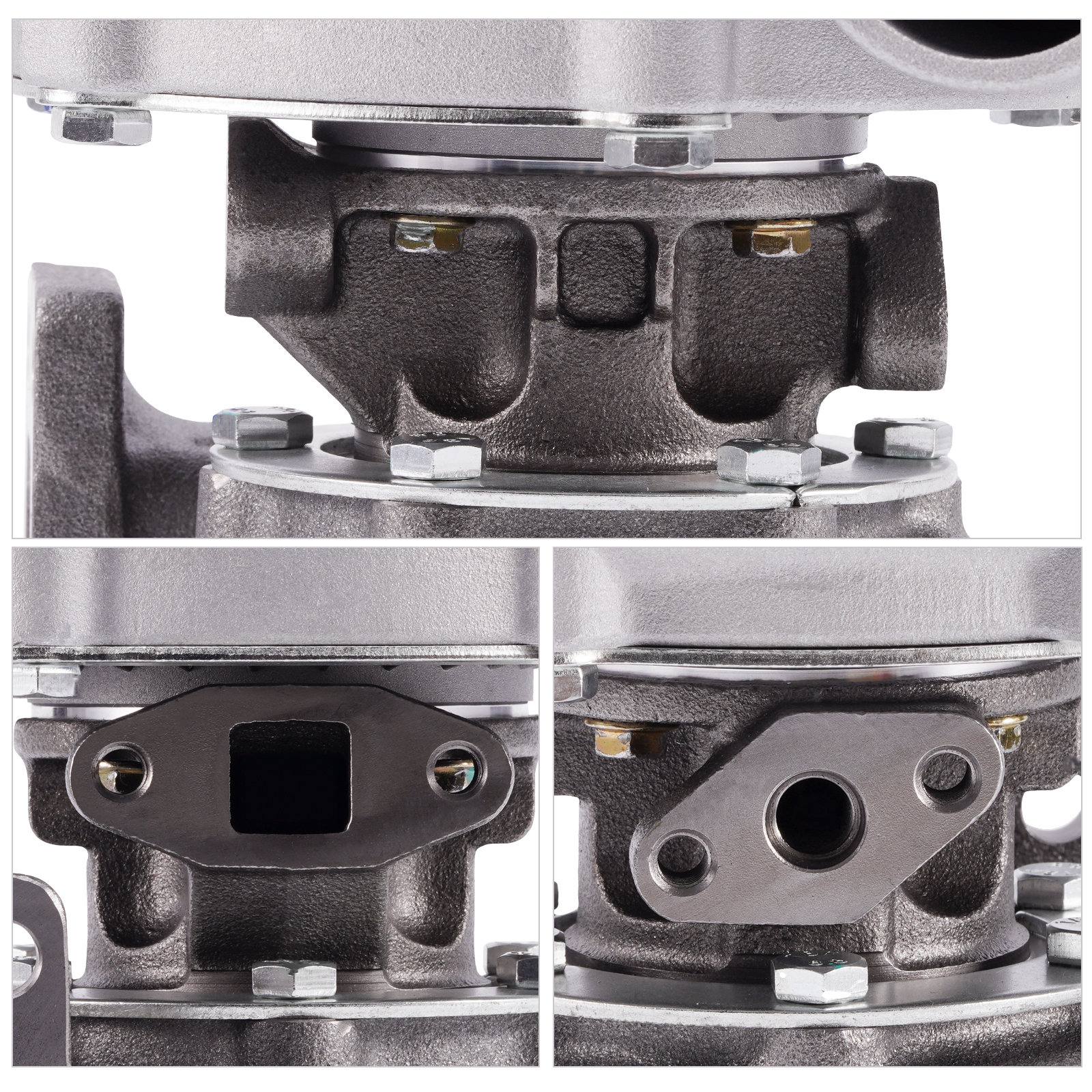 T04E Turbocompresor 400HP Turbina .63 A.R Universal T3 T4 4 pernos Brida entrada