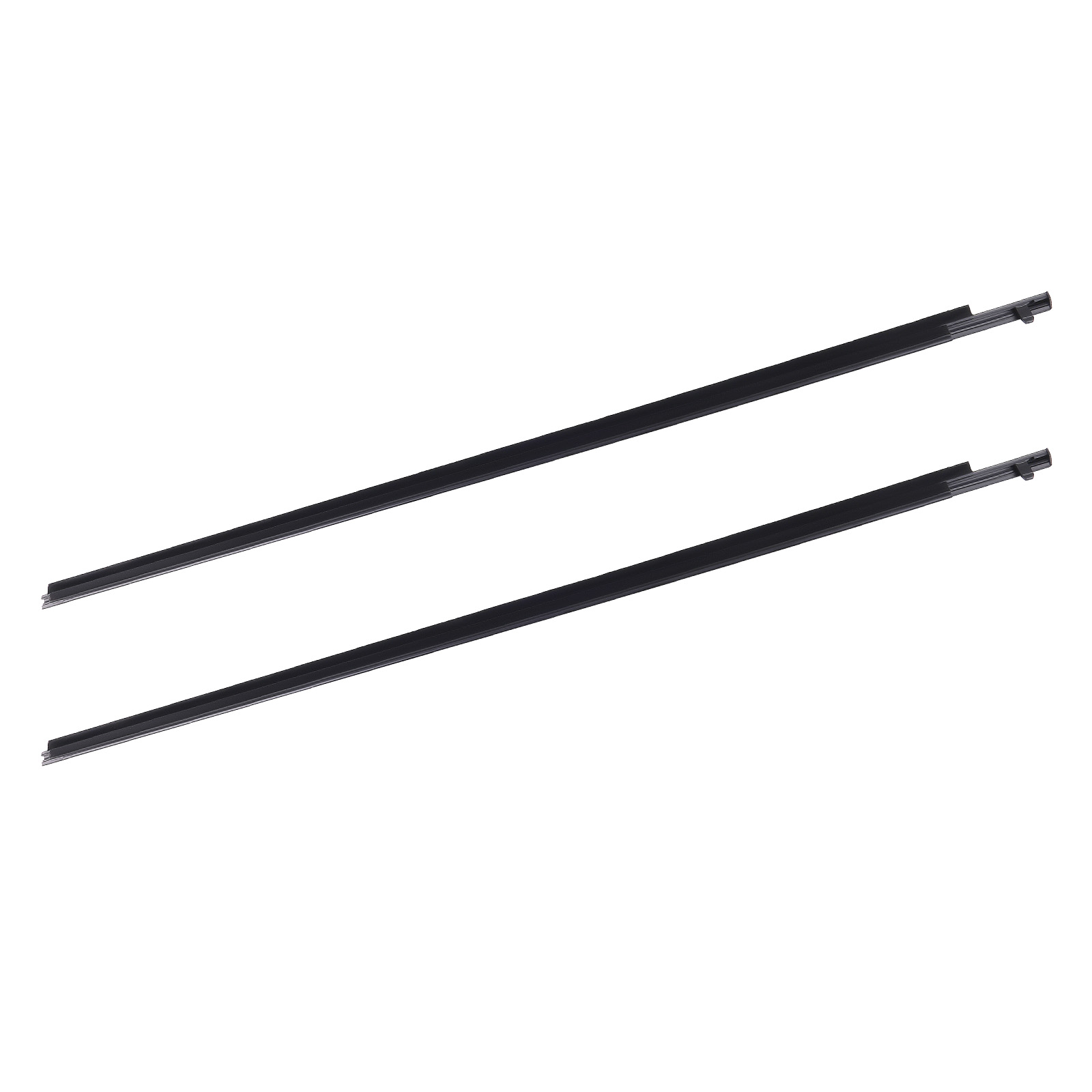 Door Glass Window Weatherstrip Seals L&R 2pcs for Scion tC 2005-2010 75711-21030