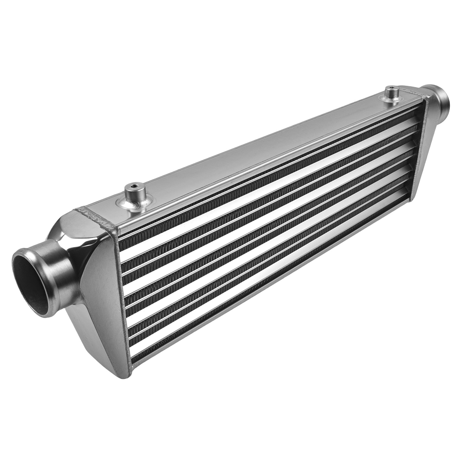 27''x7''x2.5'' Intercooler de montaje frontal 2.5'' Manguera Tubería Tubo Kit