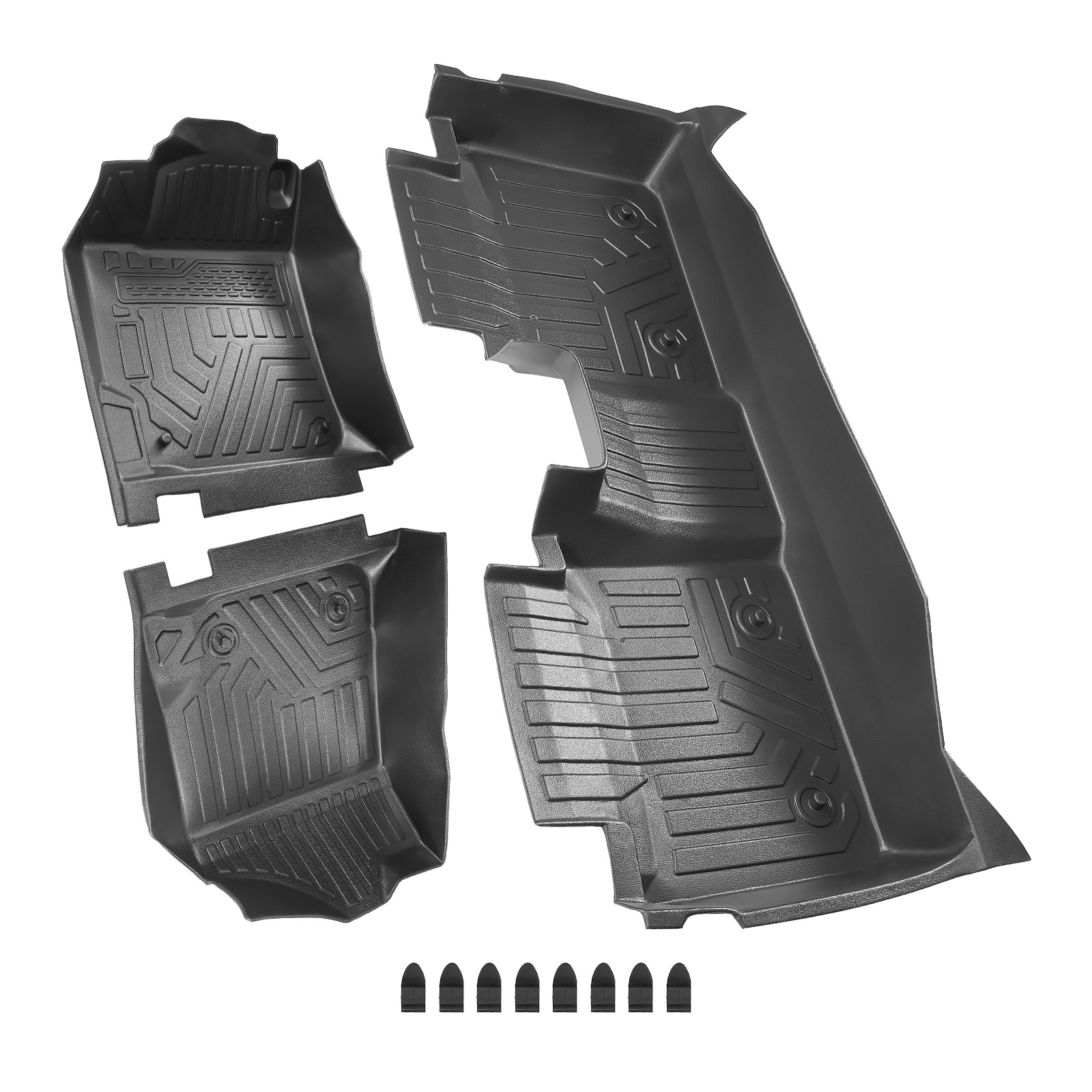 Floor Mats Liner TPE All Weather Protection For Toyota Camry 2007-2011 Rubber